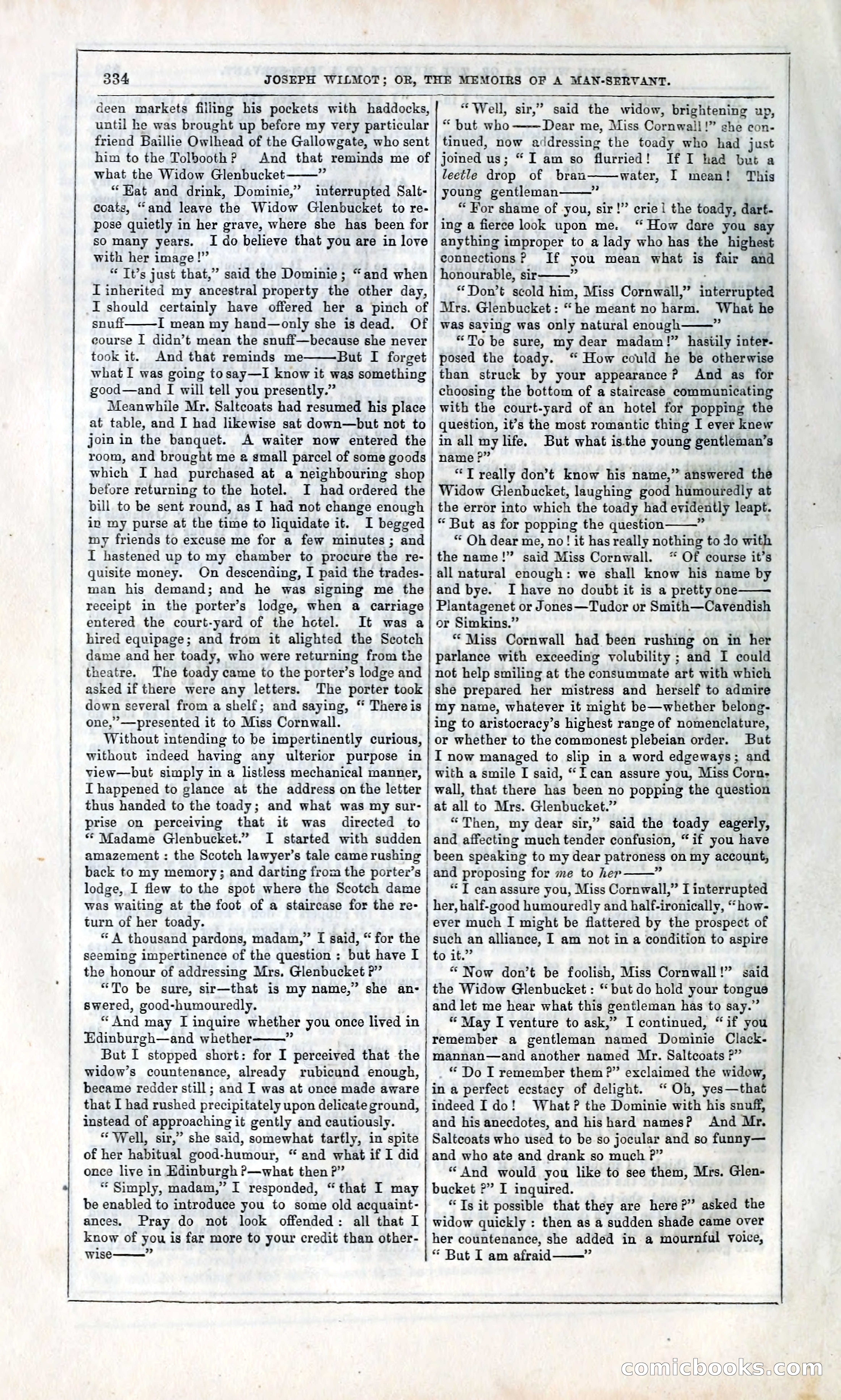Joseph Wilmot, or, The Memoirs of a Man-Servant — page 347 of 399