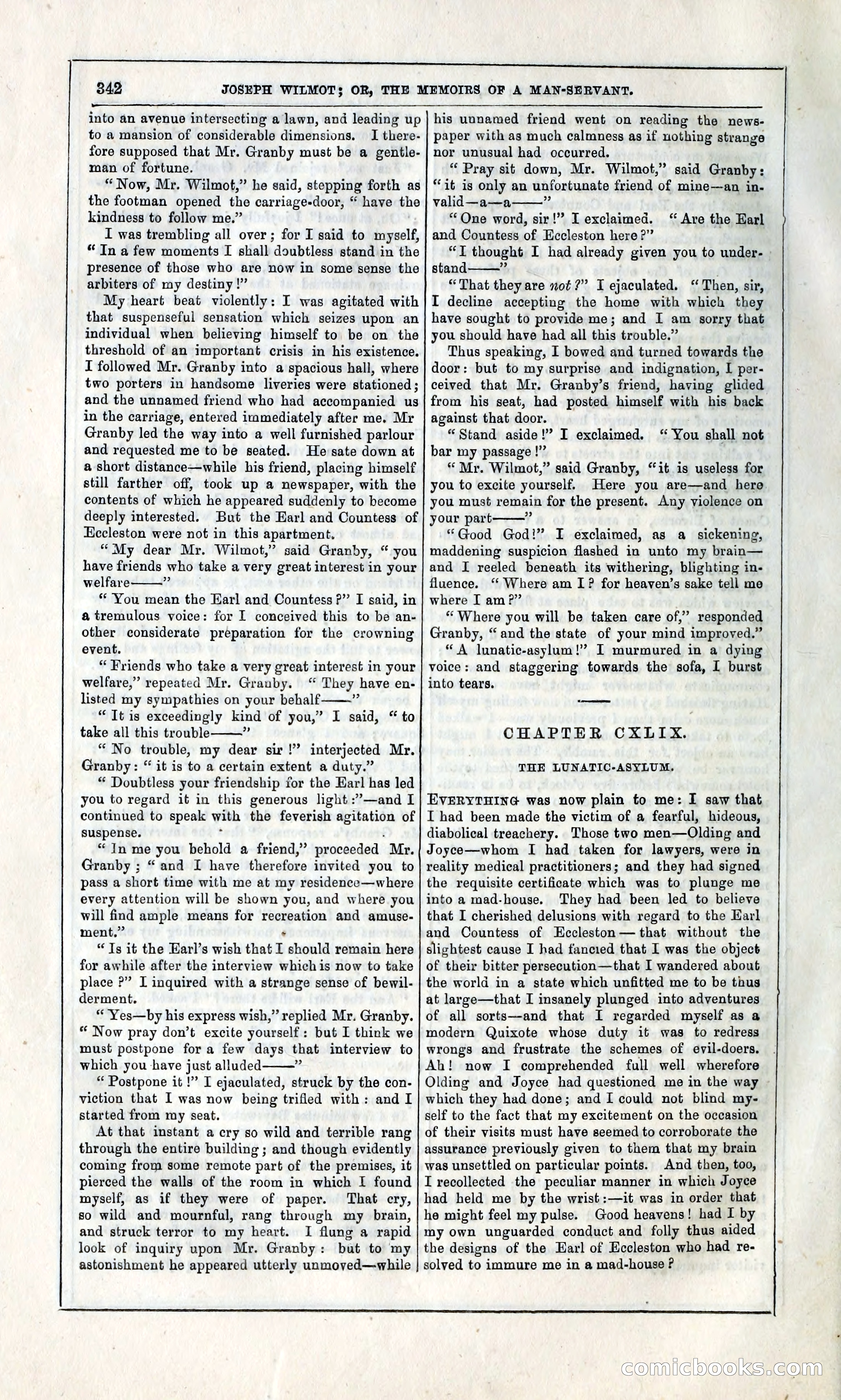 Joseph Wilmot, or, The Memoirs of a Man-Servant — page 355 of 399