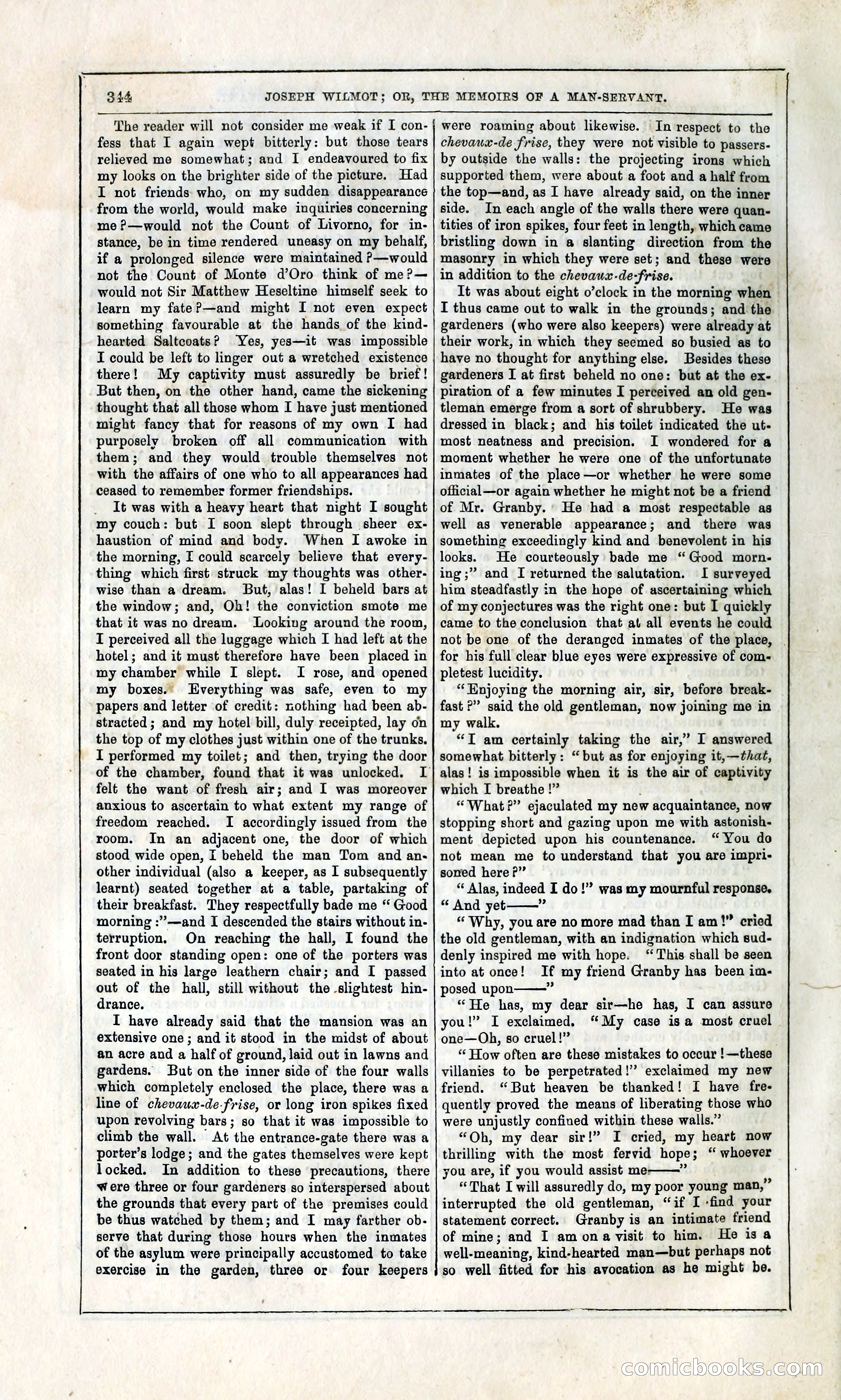 Joseph Wilmot, or, The Memoirs of a Man-Servant — page 357 of 399