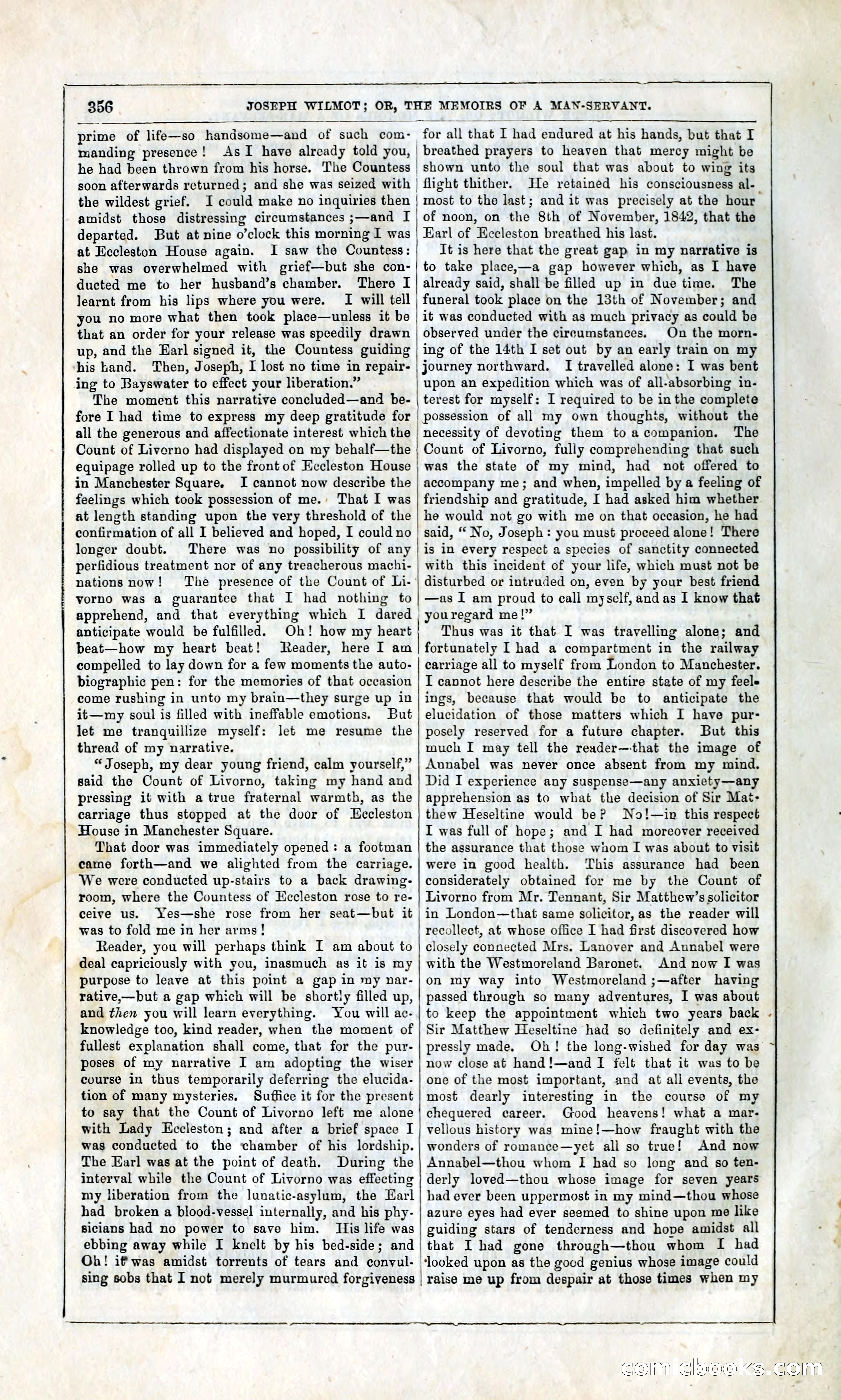 Joseph Wilmot, or, The Memoirs of a Man-Servant — page 369 of 399