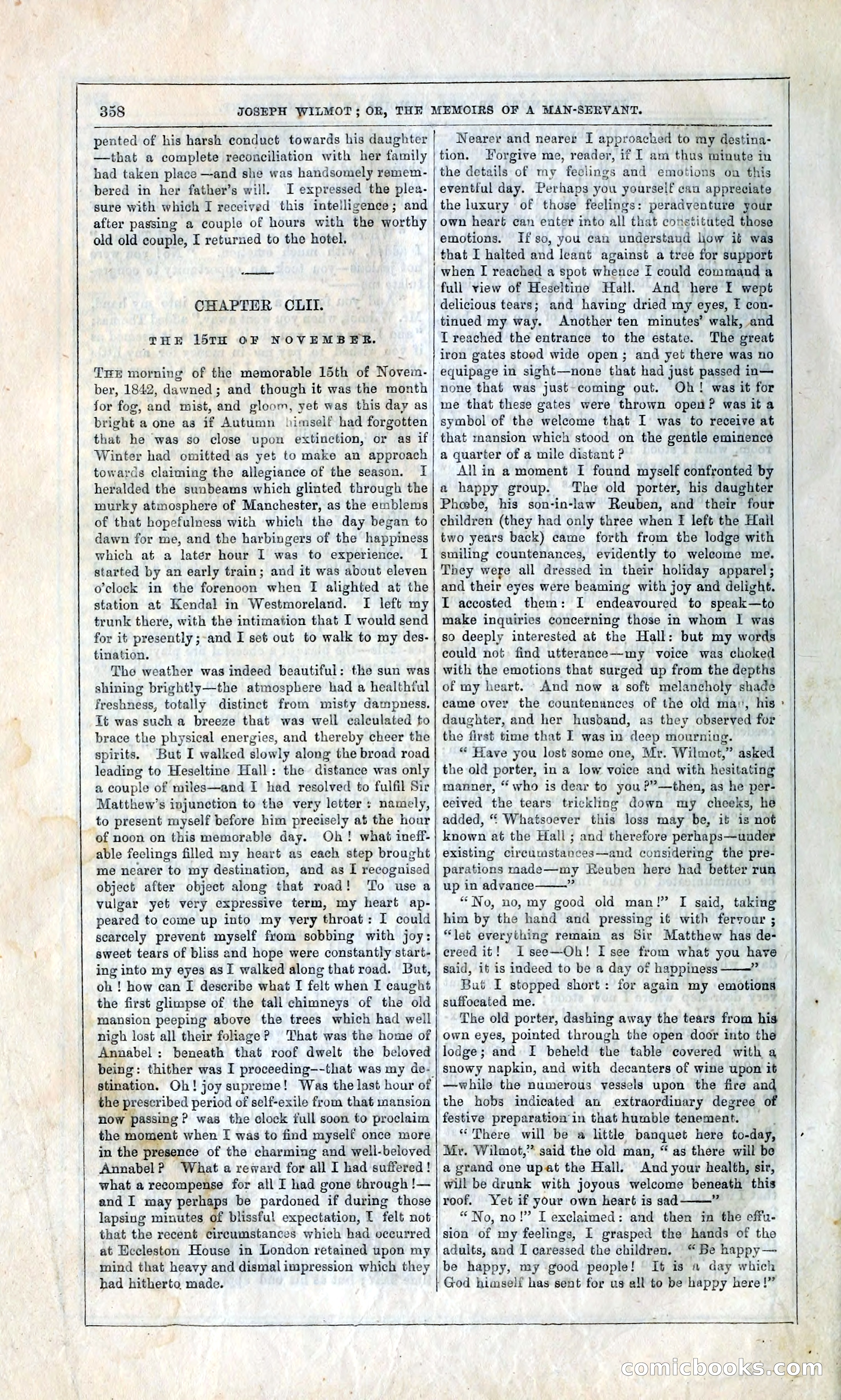 Joseph Wilmot, or, The Memoirs of a Man-Servant — page 371 of 399