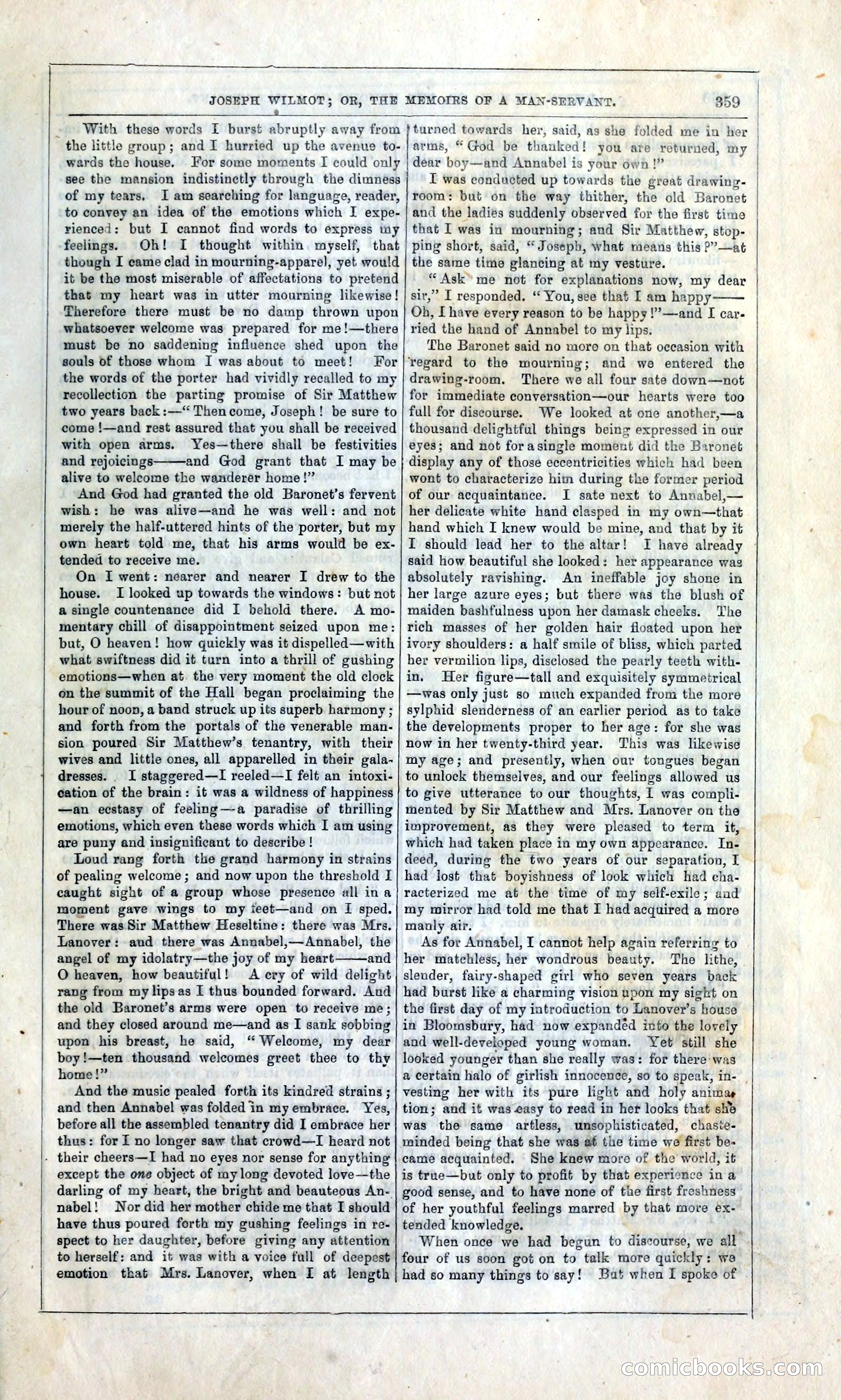 Joseph Wilmot, or, The Memoirs of a Man-Servant — page 372 of 399