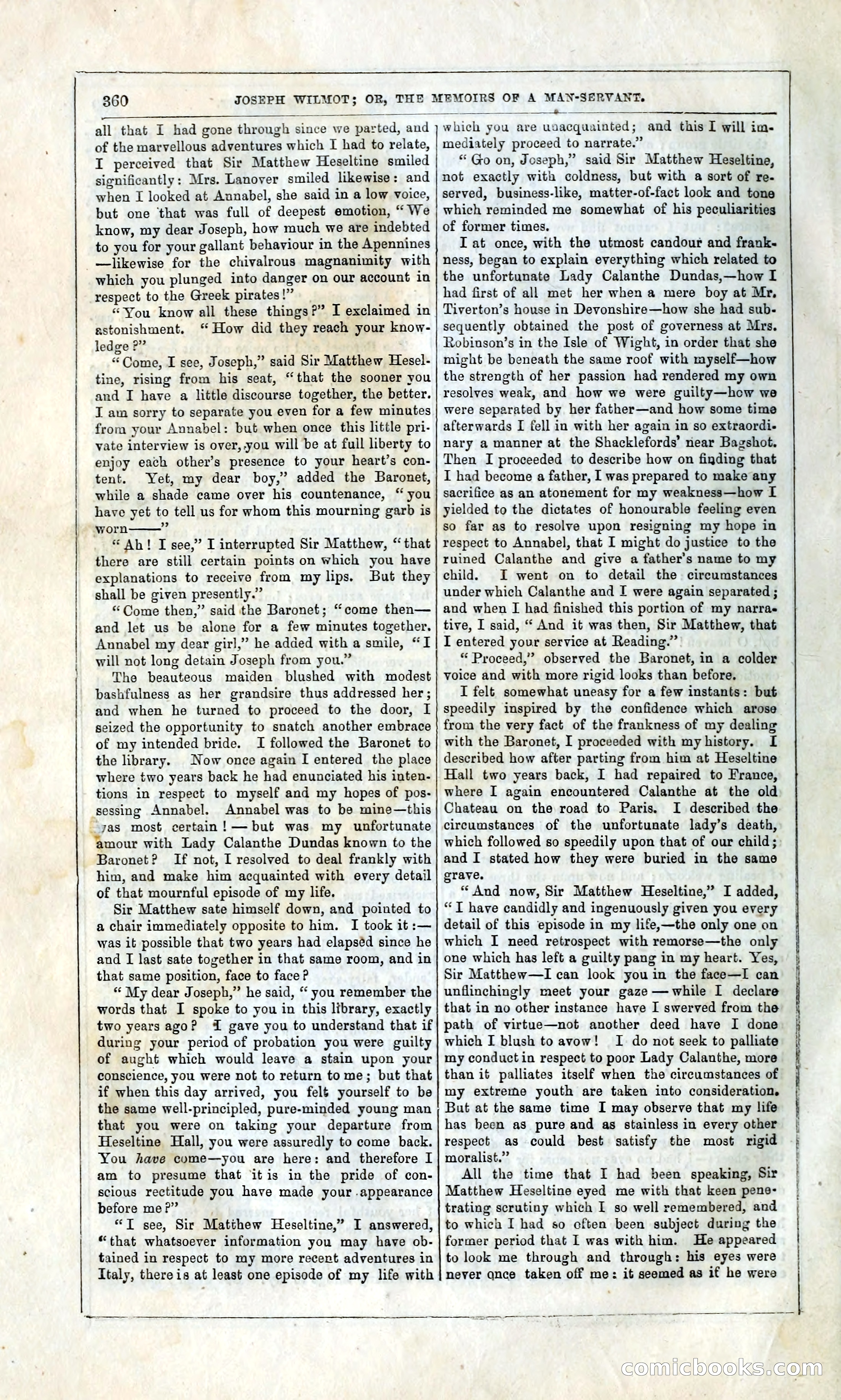 Joseph Wilmot, or, The Memoirs of a Man-Servant — page 373 of 399