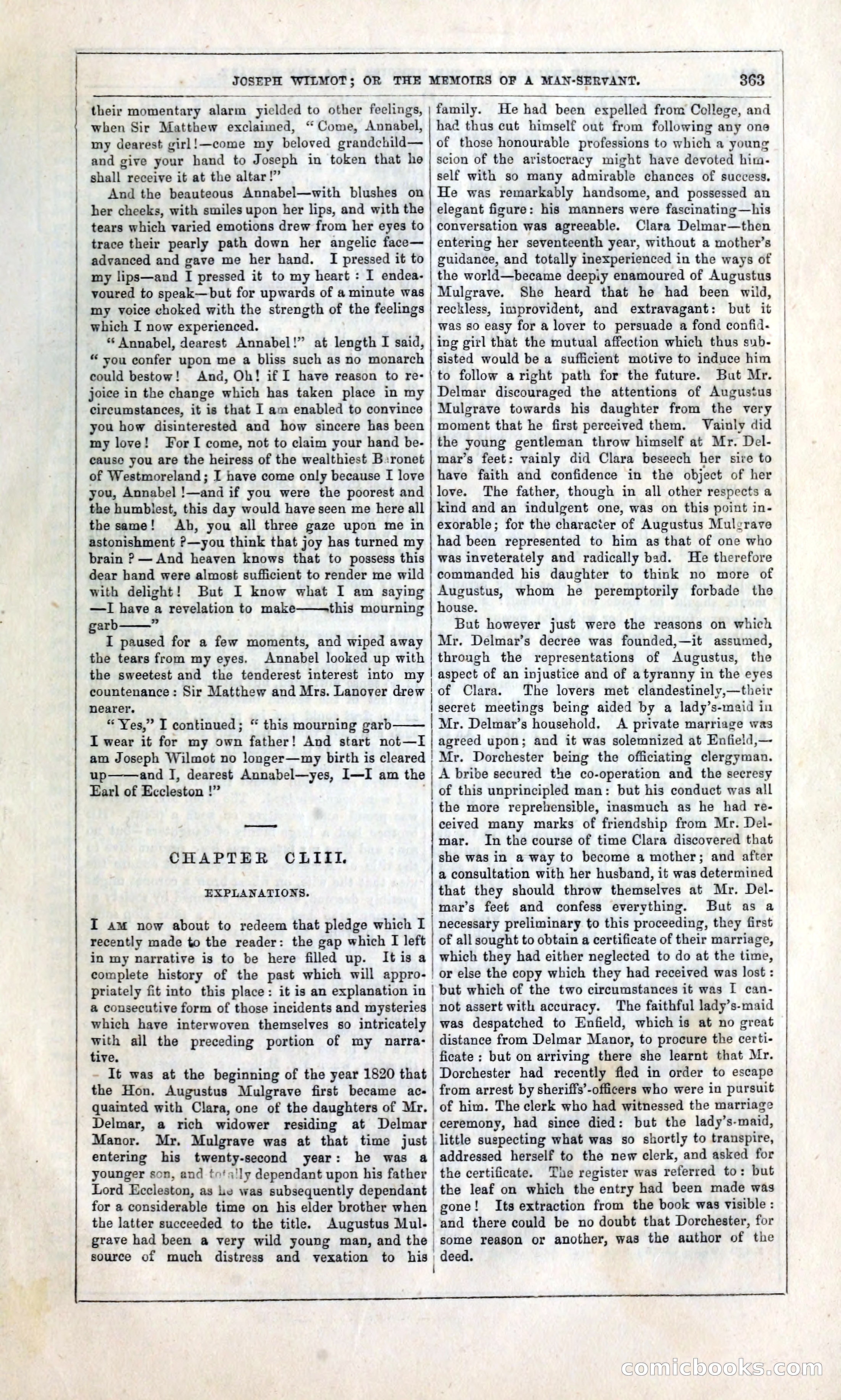 Joseph Wilmot, or, The Memoirs of a Man-Servant — page 376 of 399