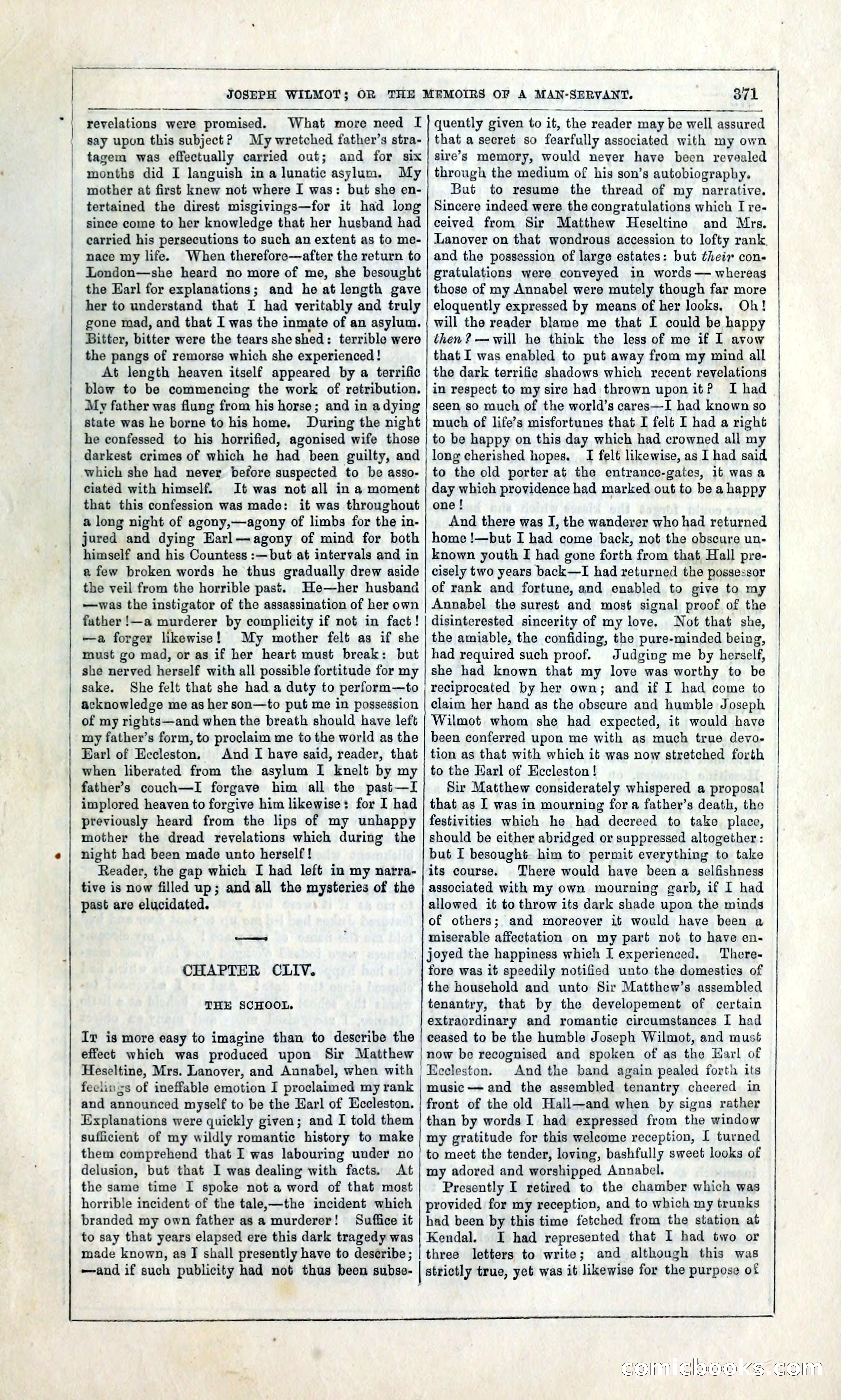 Joseph Wilmot, or, The Memoirs of a Man-Servant — page 384 of 399