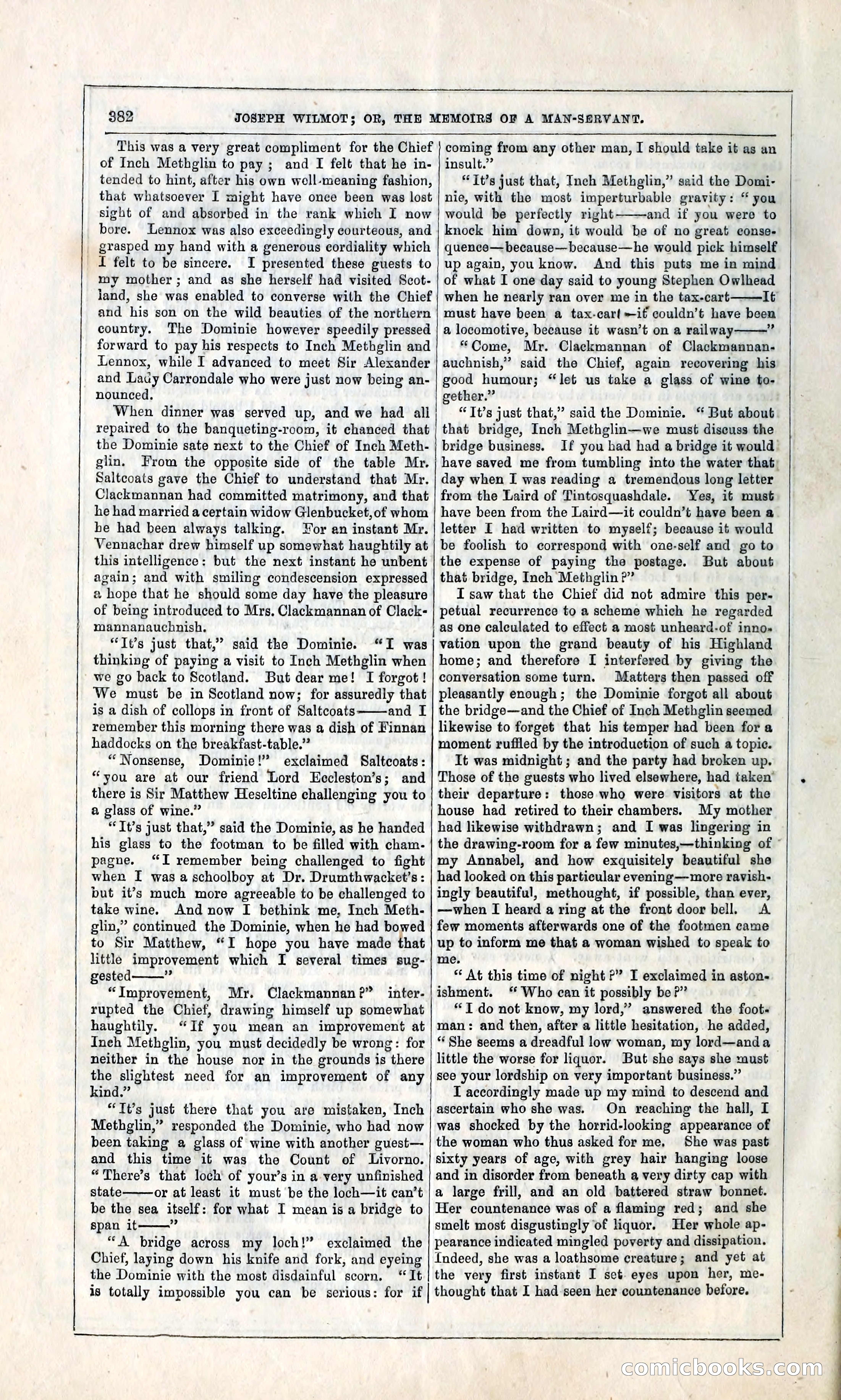 Joseph Wilmot, or, The Memoirs of a Man-Servant — page 395 of 399