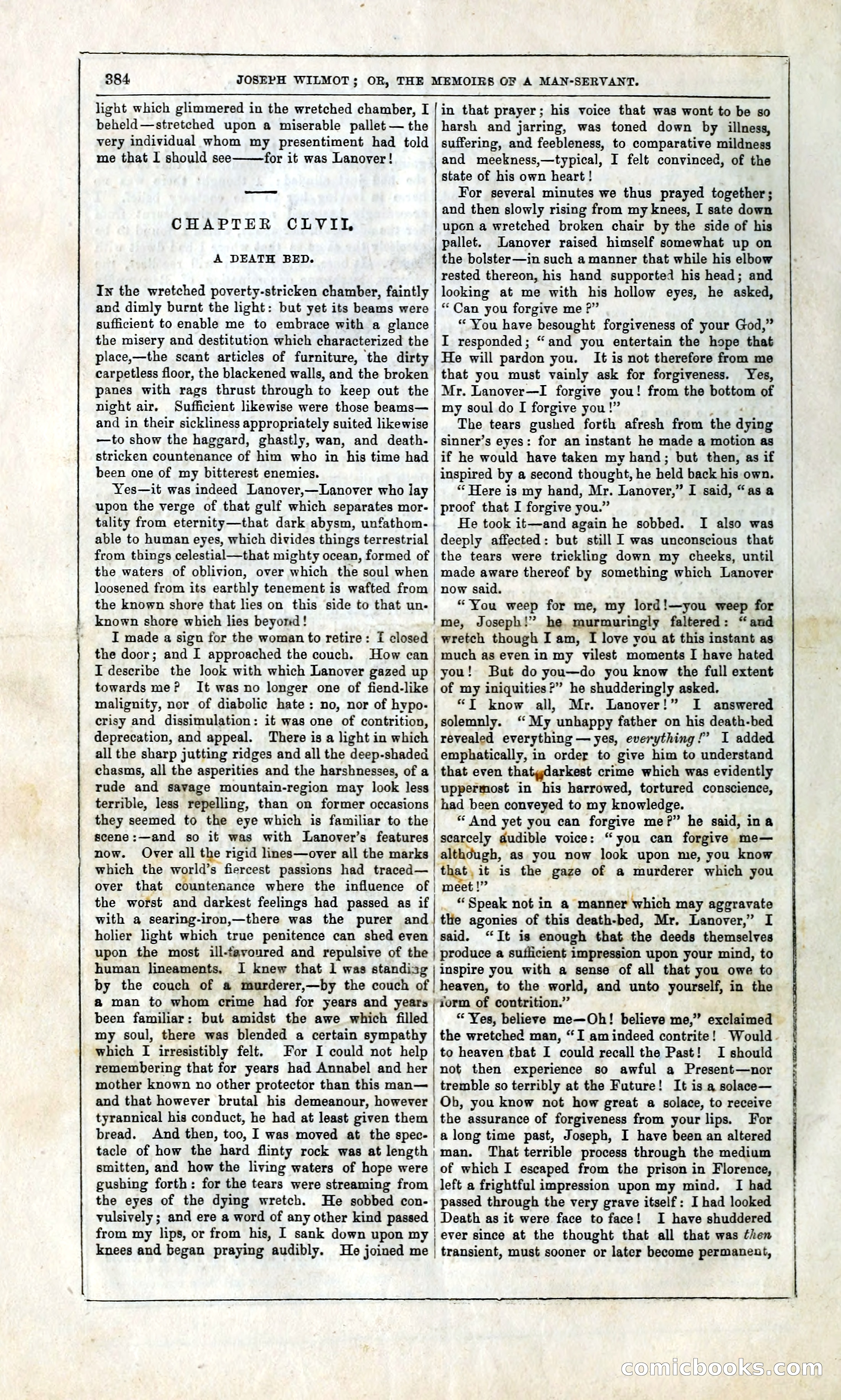 Joseph Wilmot, or, The Memoirs of a Man-Servant — page 397 of 399