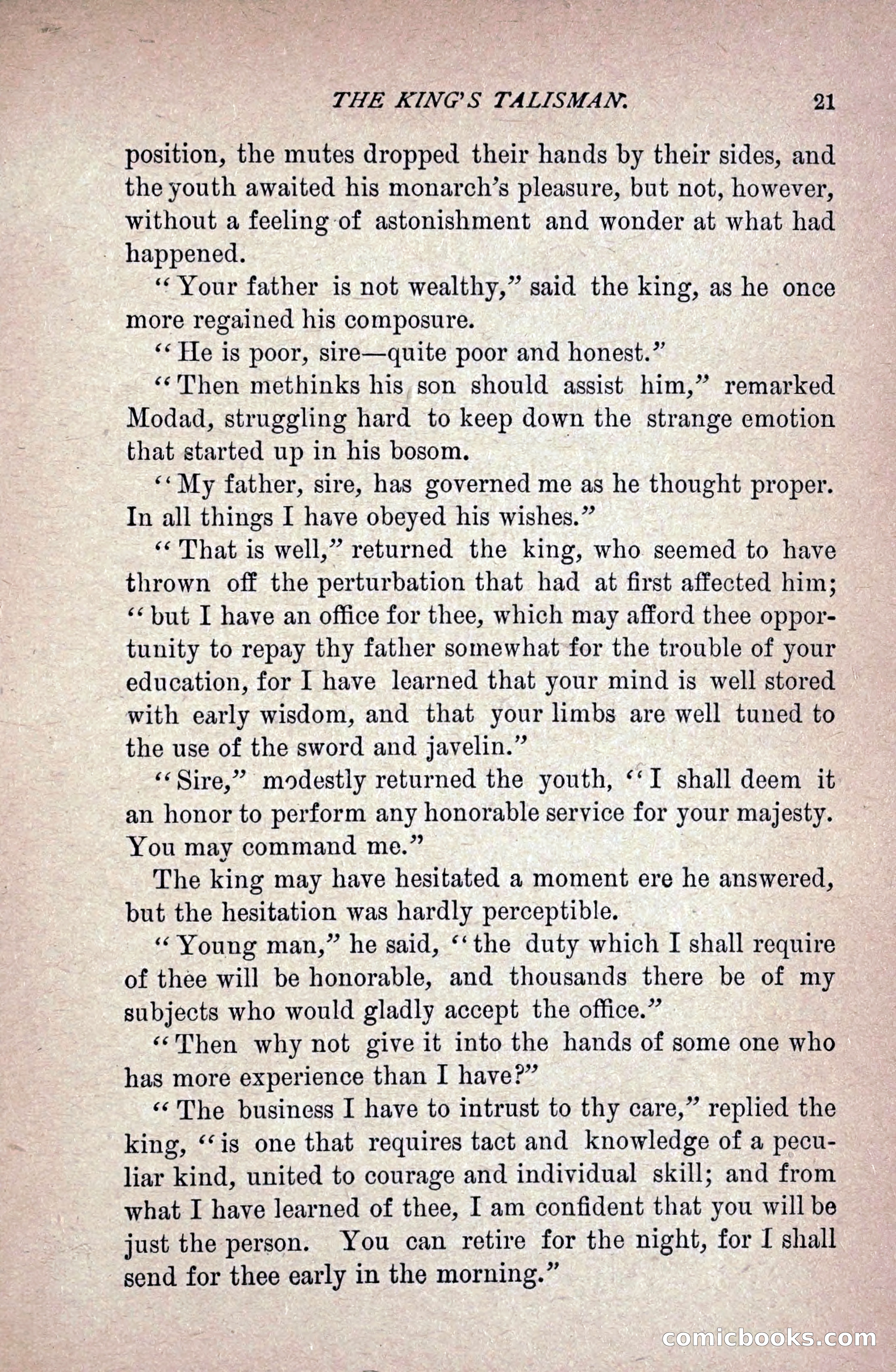 The King's Talisman — page 30 of 199