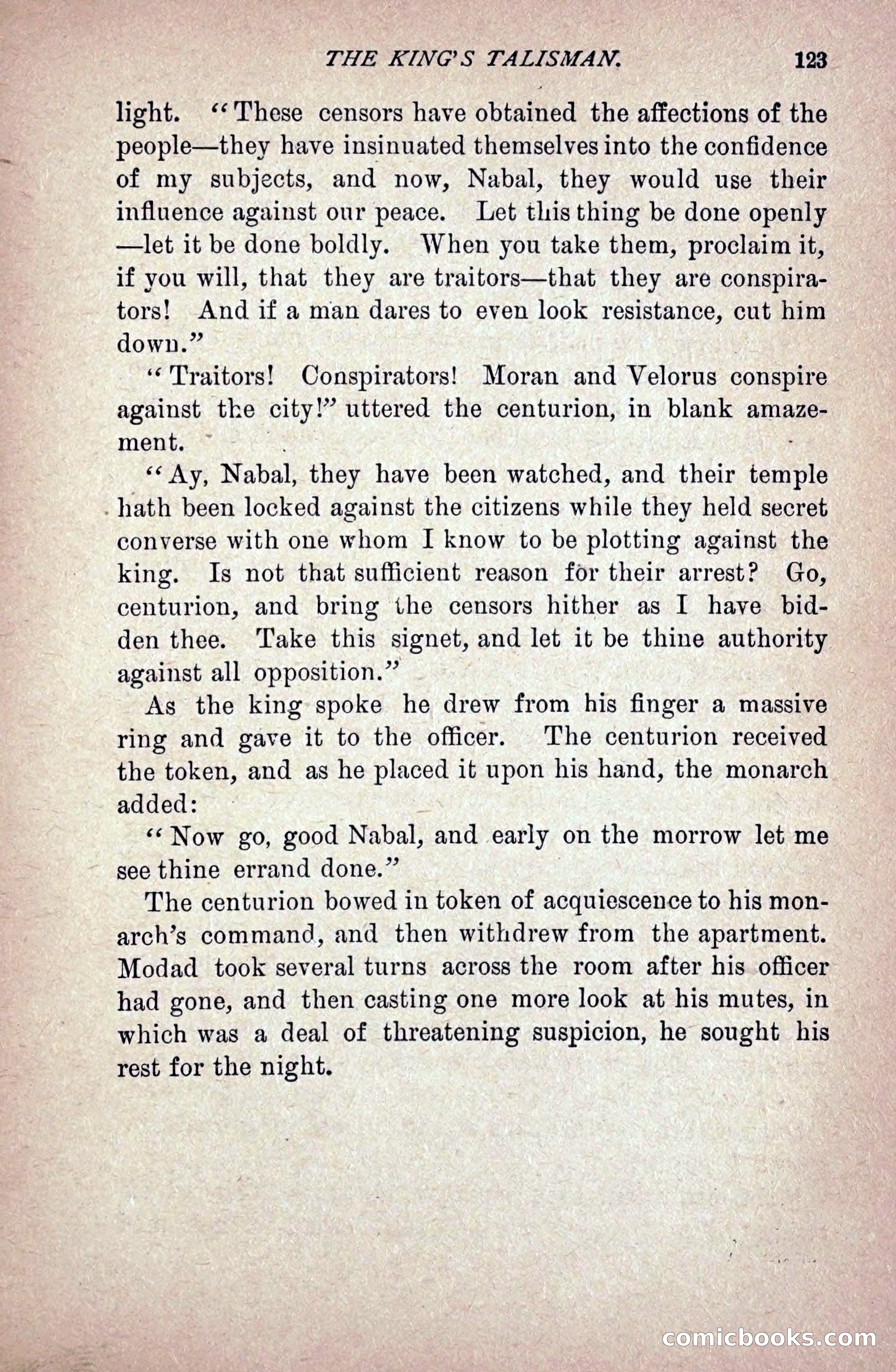 The King's Talisman — page 132 of 199