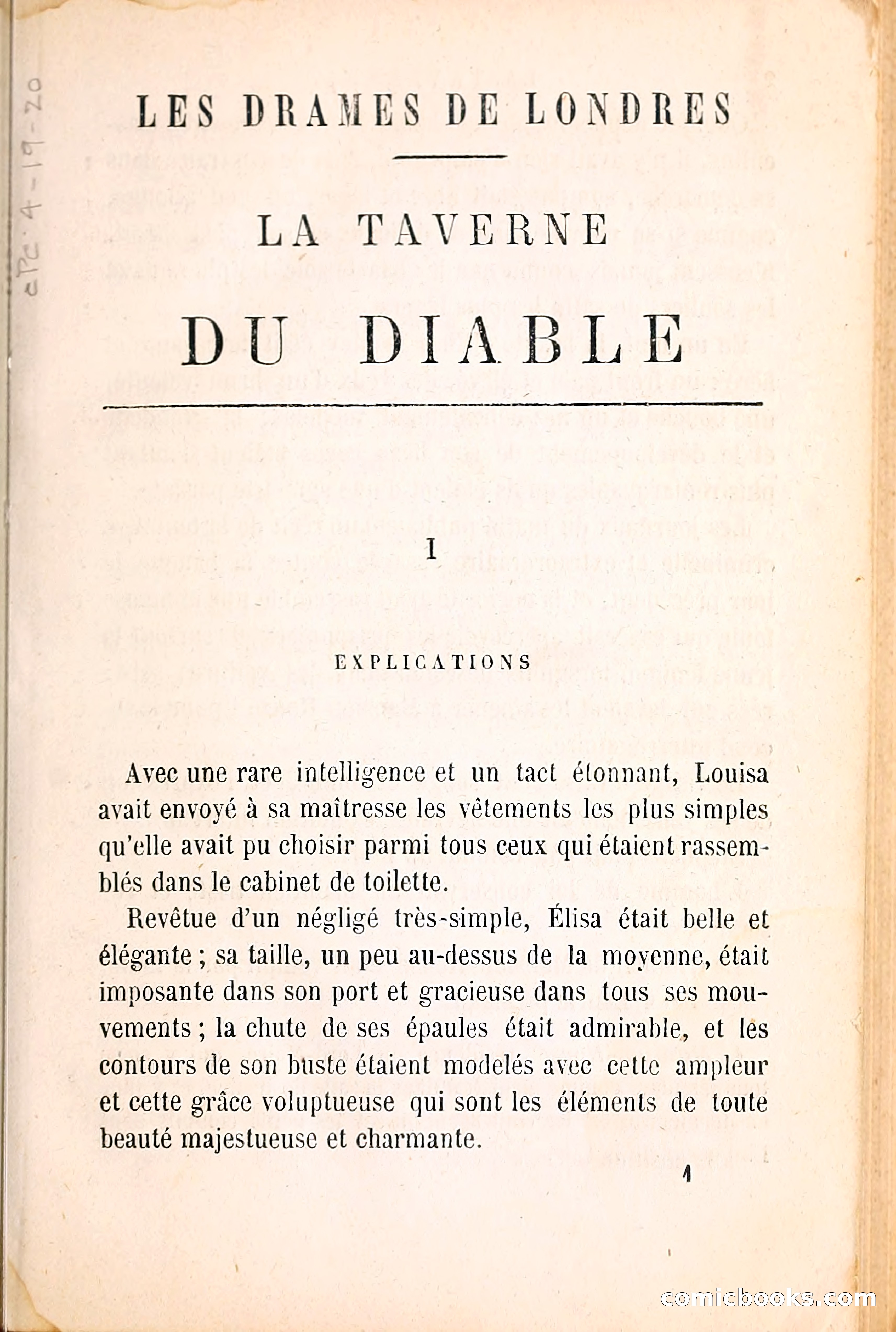 La taverne du diable (The Devil's Tavern) — page 10 of 339