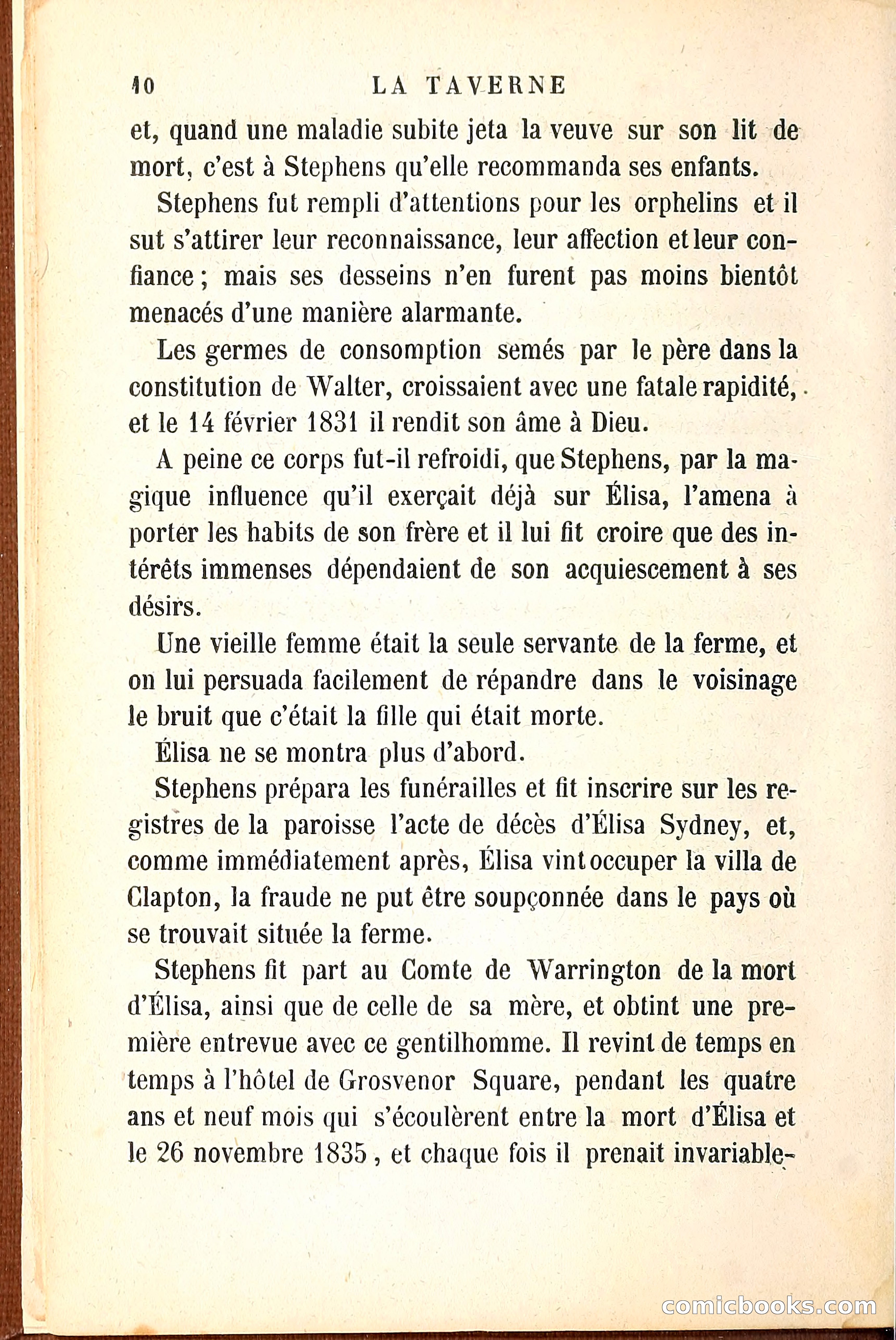 La taverne du diable (The Devil's Tavern) — page 19 of 339
