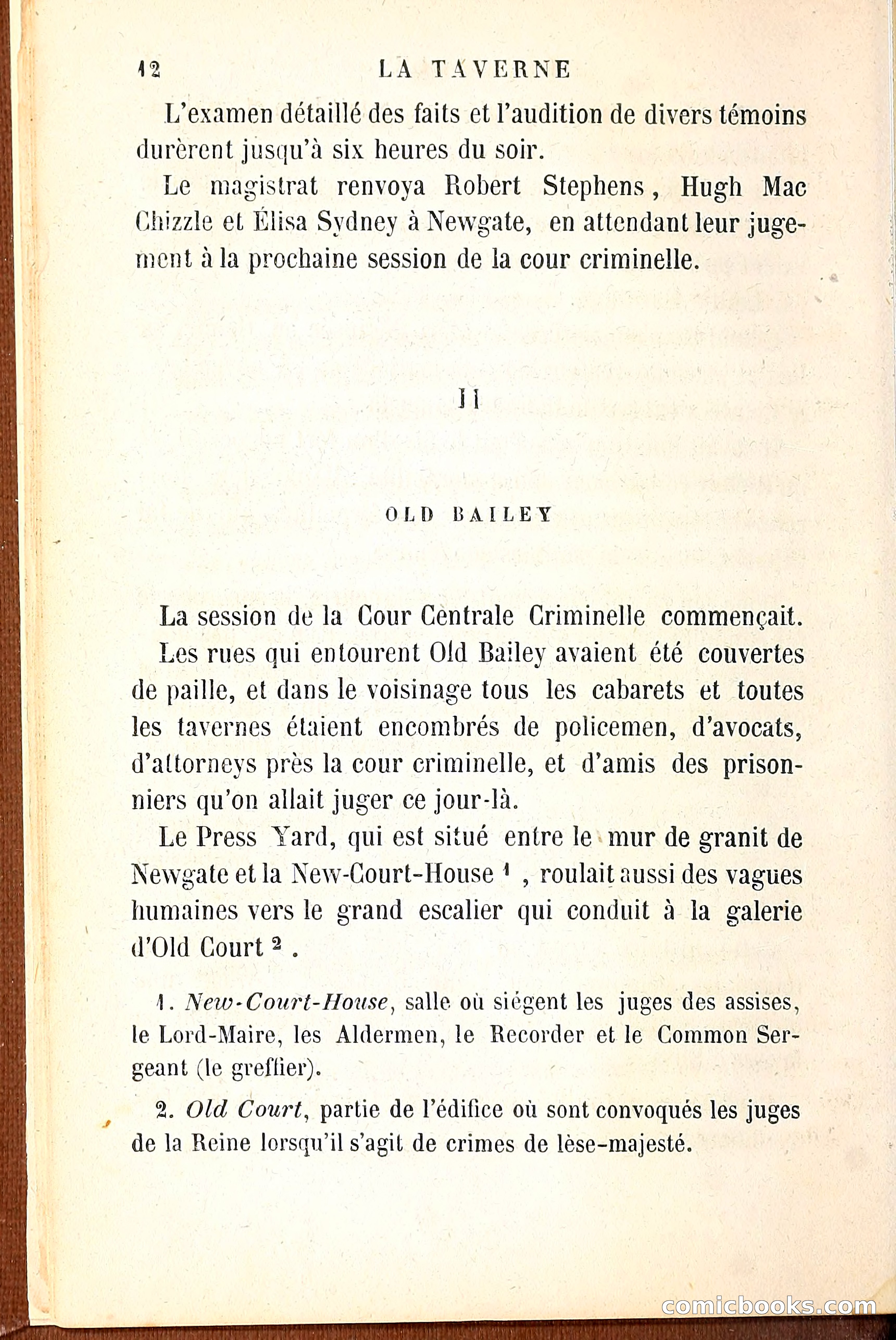 La taverne du diable (The Devil's Tavern) — page 21 of 339