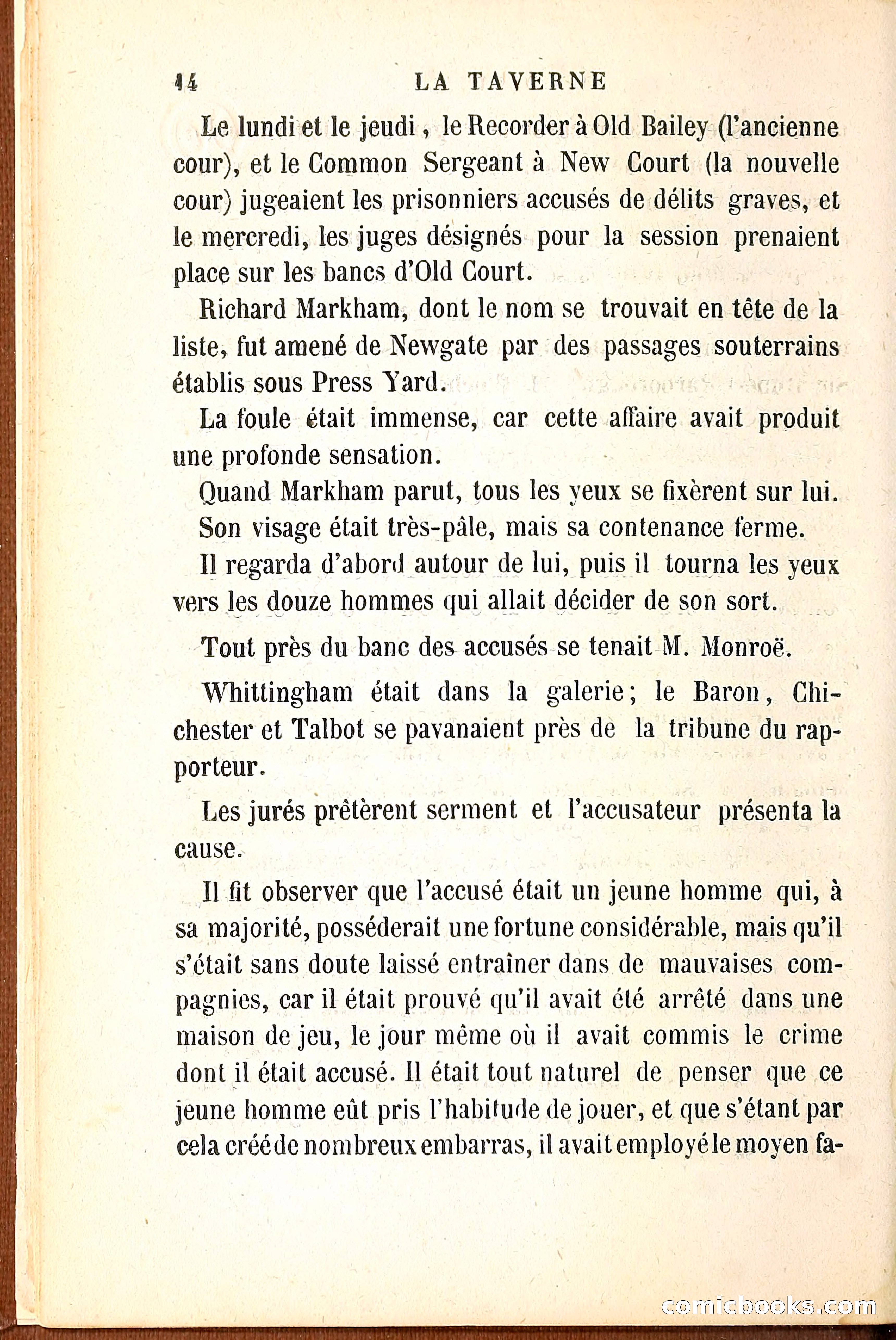 La taverne du diable (The Devil's Tavern) — page 23 of 339