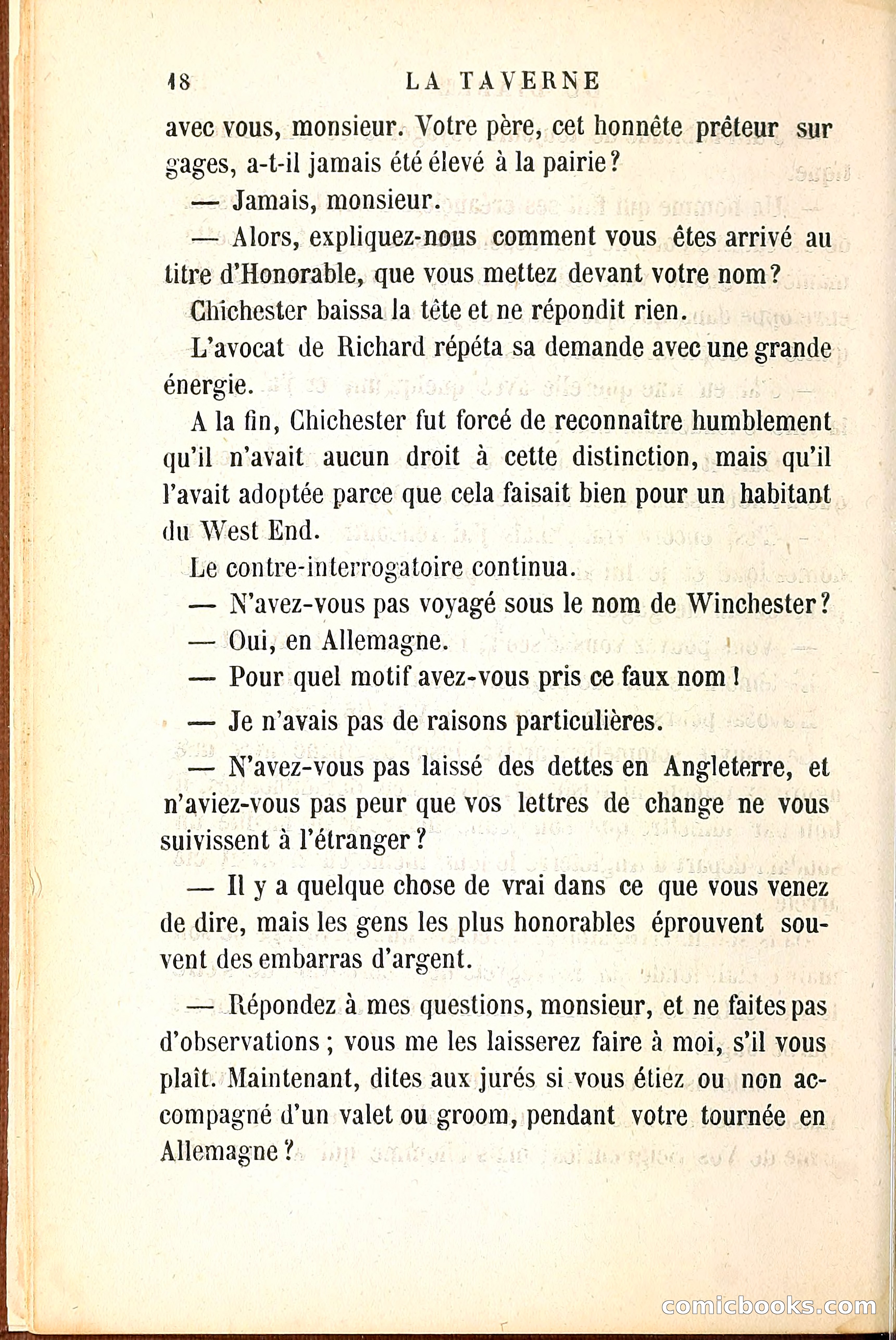 La taverne du diable (The Devil's Tavern) — page 27 of 339