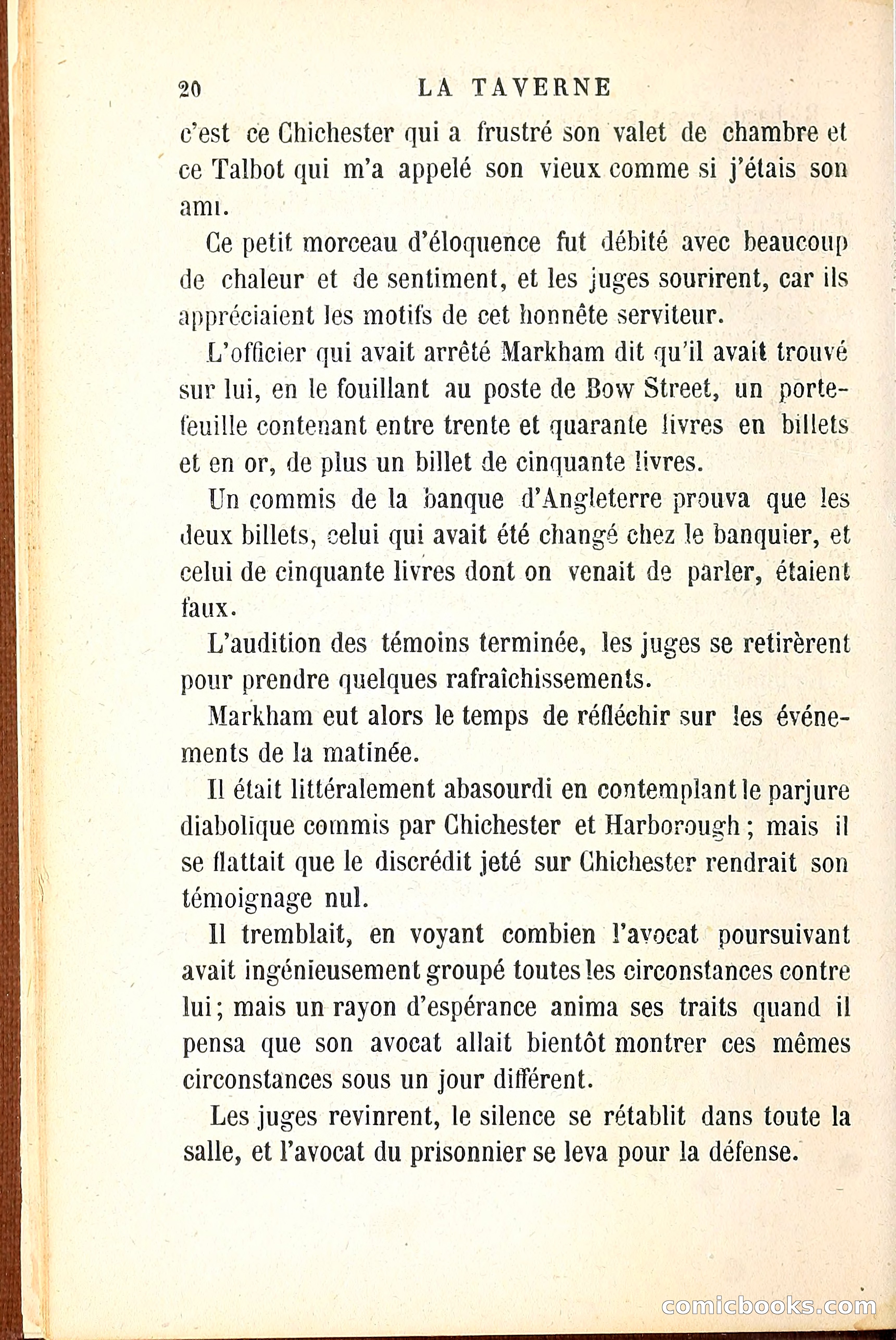 La taverne du diable (The Devil's Tavern) — page 29 of 339