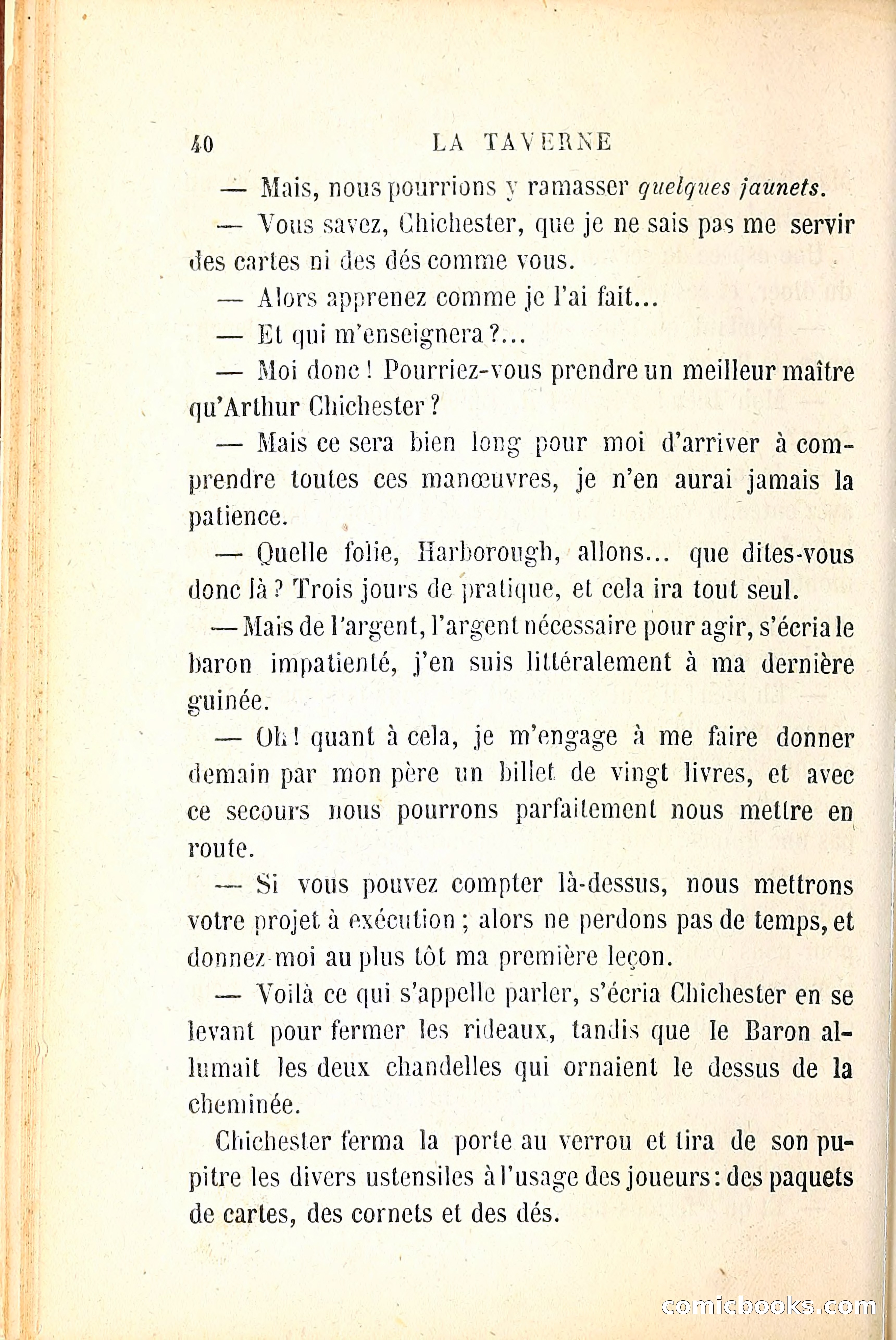 La taverne du diable (The Devil's Tavern) — page 49 of 339