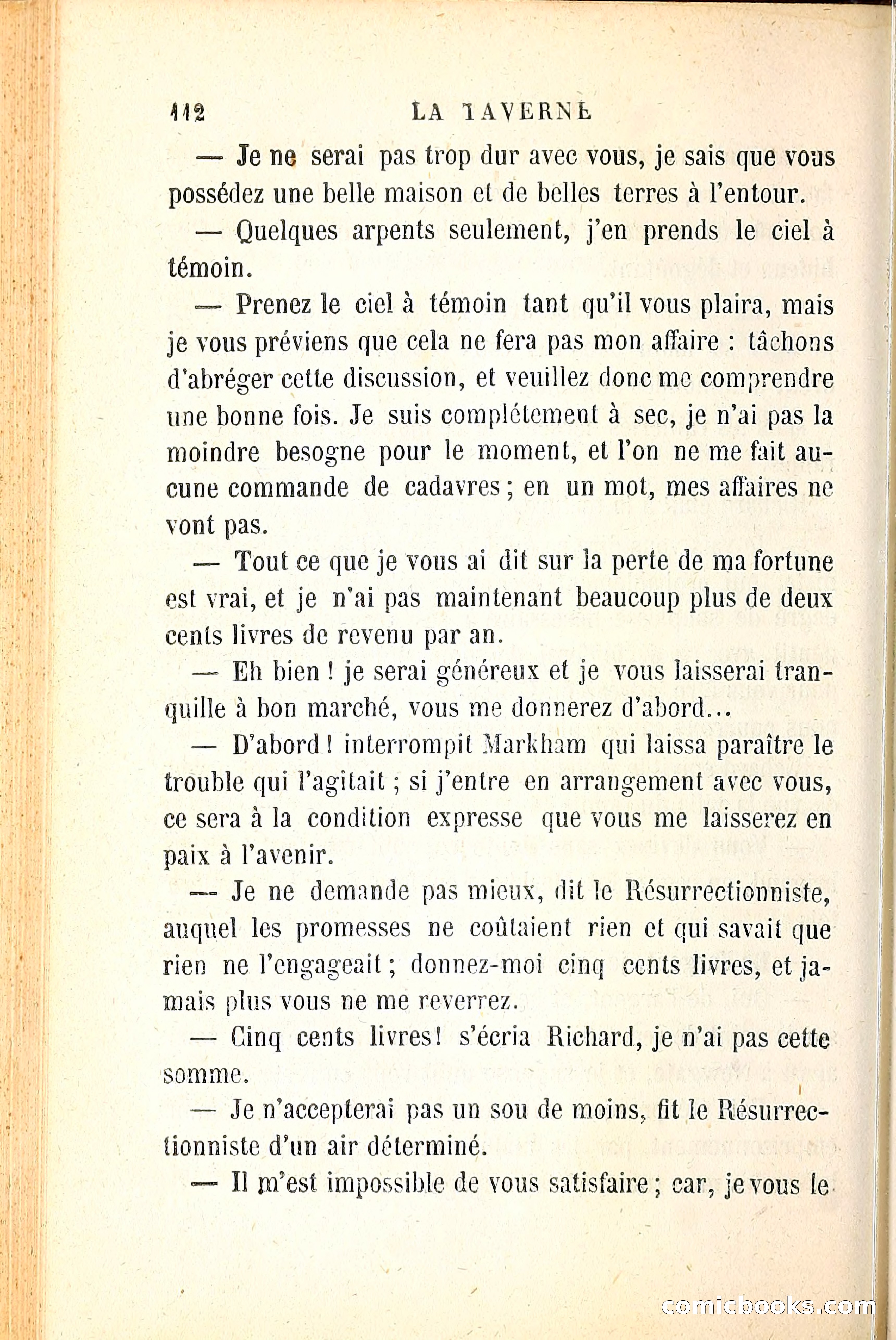 La taverne du diable (The Devil's Tavern) — page 121 of 339