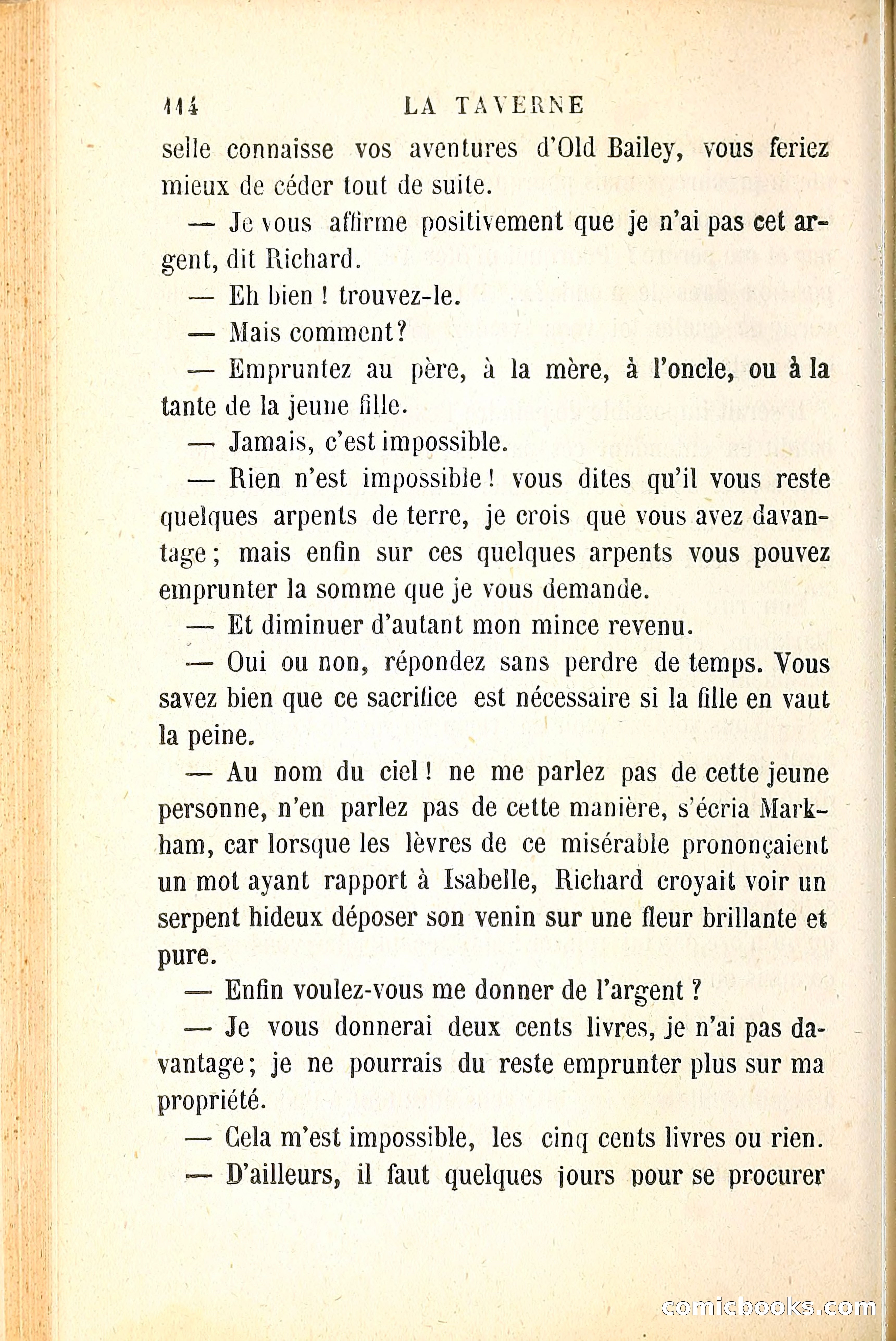 La taverne du diable (The Devil's Tavern) — page 123 of 339