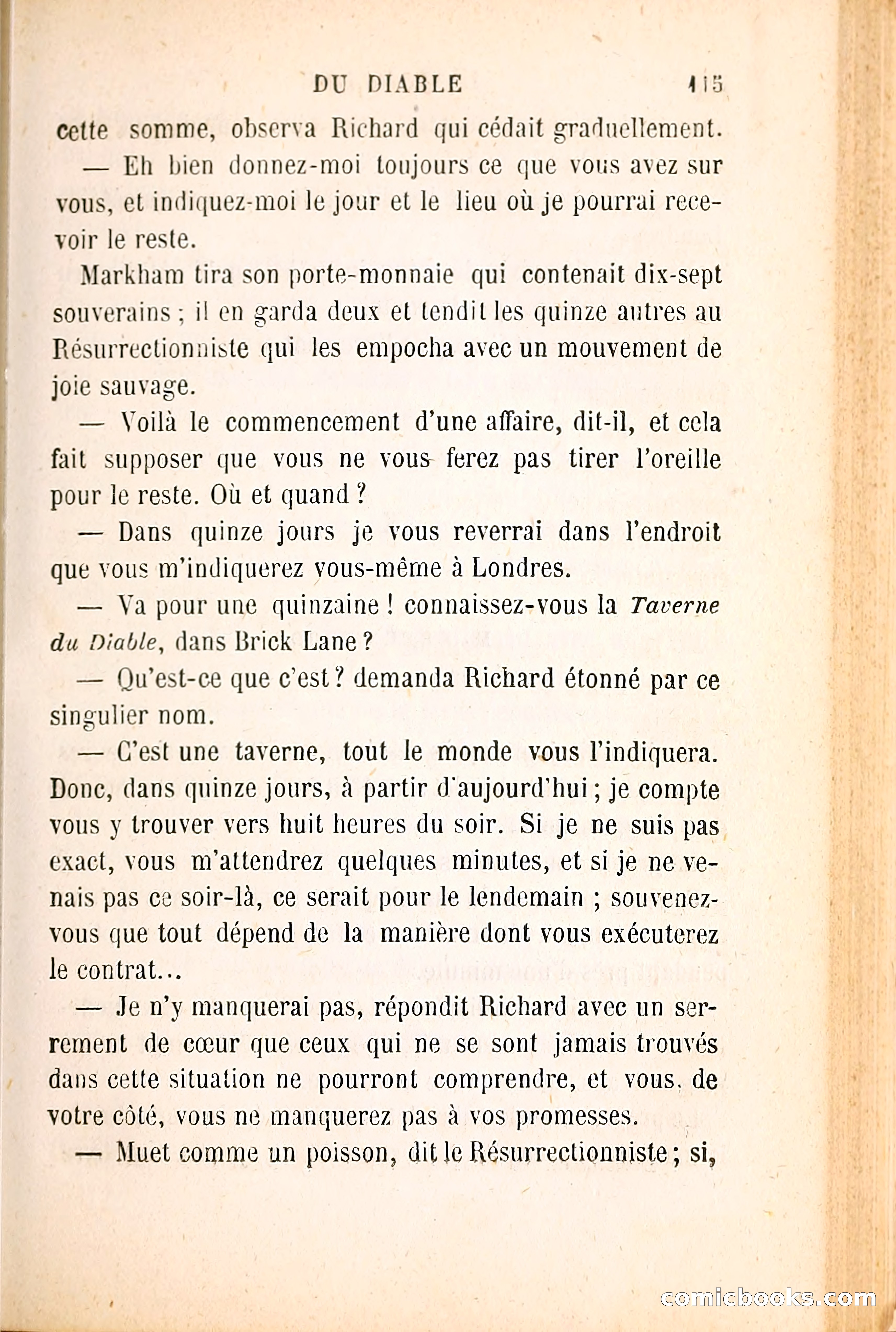 La taverne du diable (The Devil's Tavern) — page 124 of 339