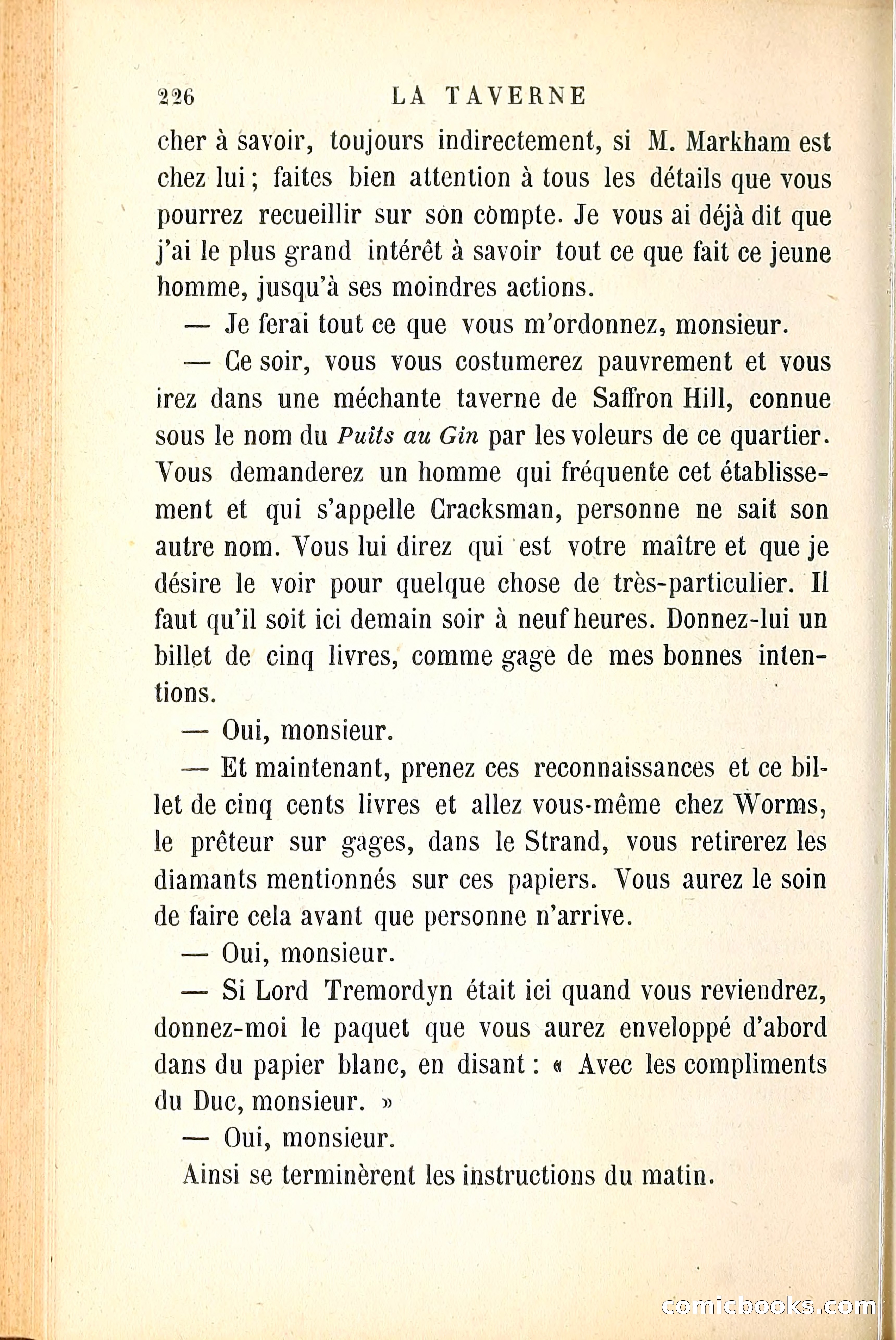 La taverne du diable (The Devil's Tavern) — page 235 of 339