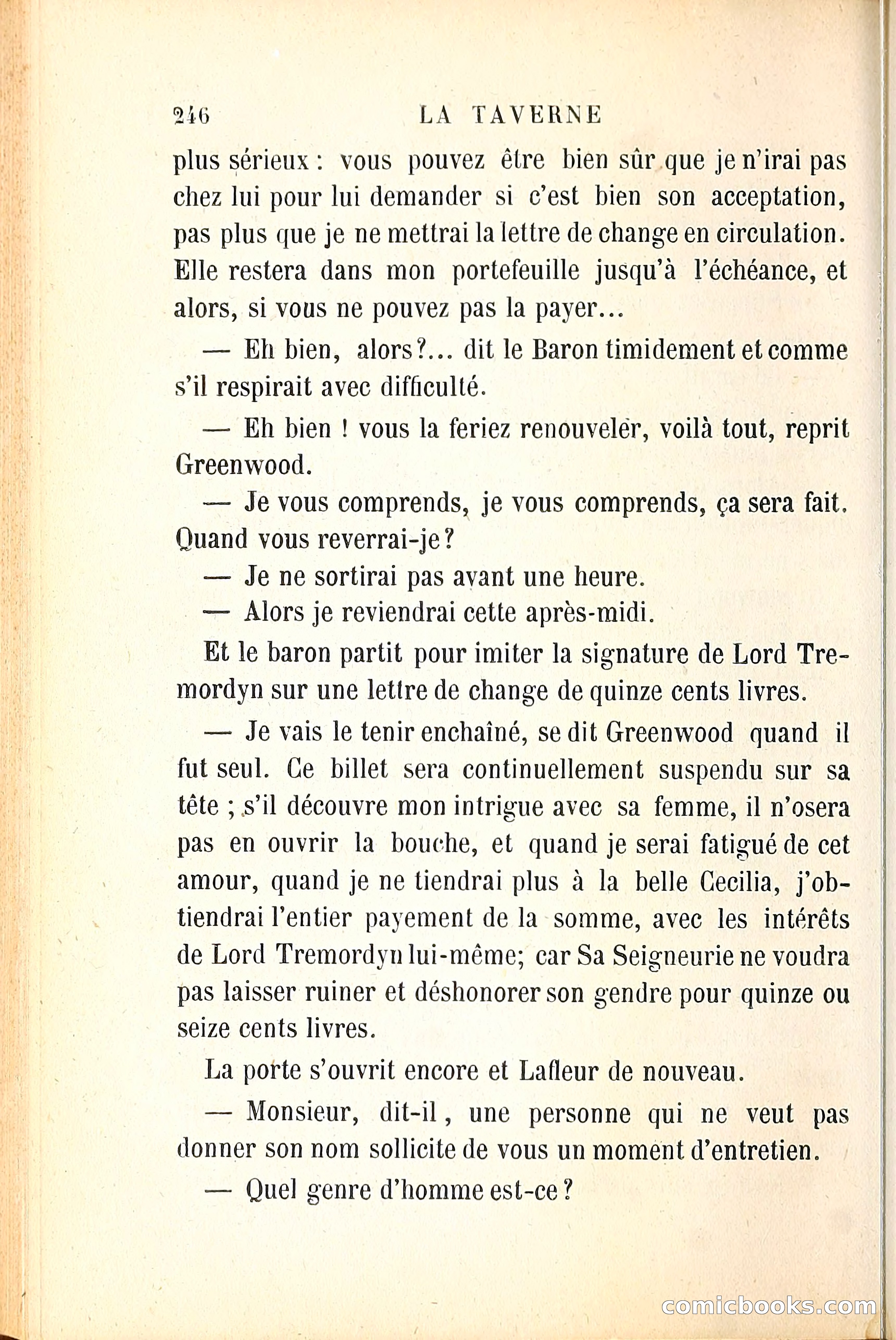 La taverne du diable (The Devil's Tavern) — page 255 of 339