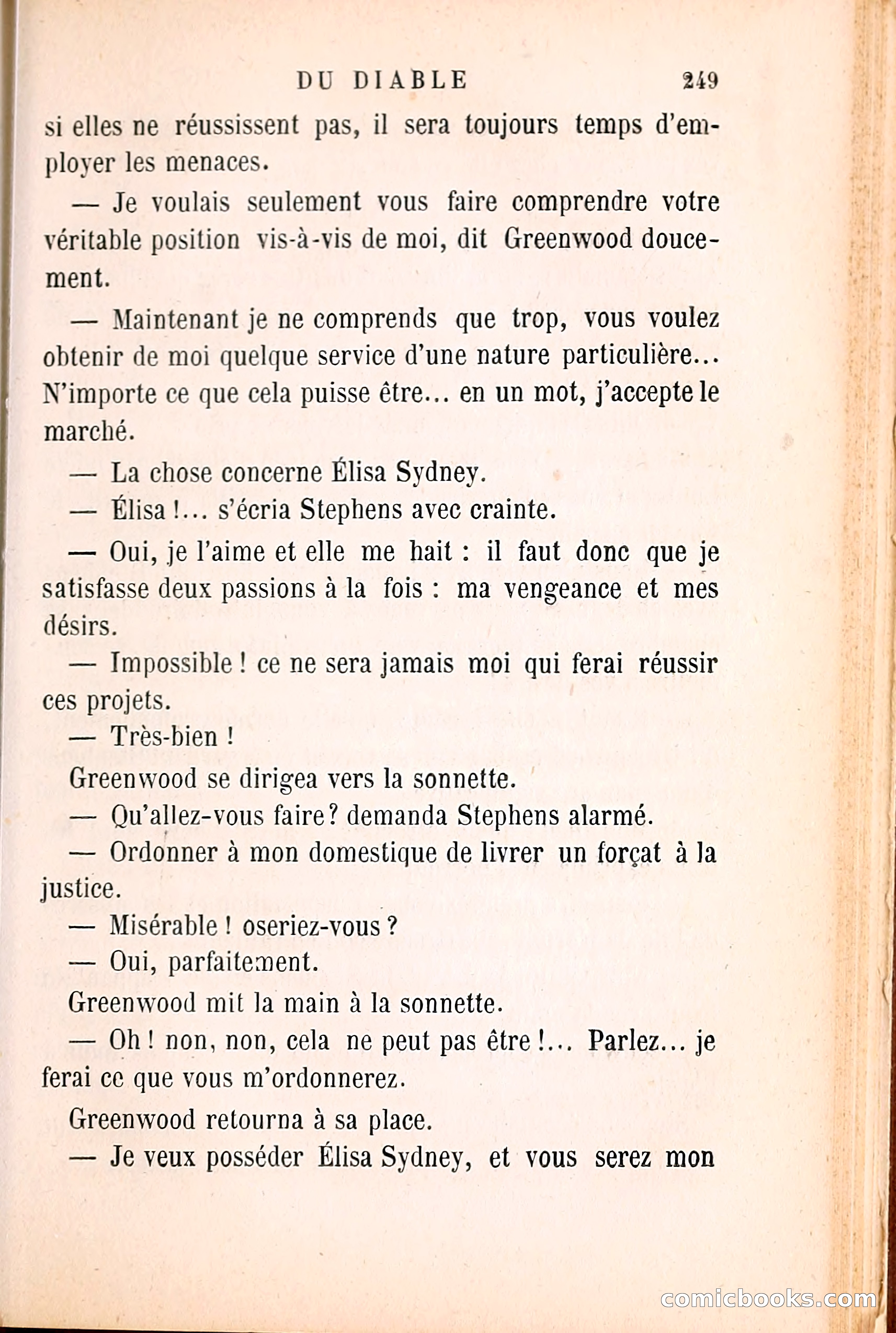 La taverne du diable (The Devil's Tavern) — page 258 of 339