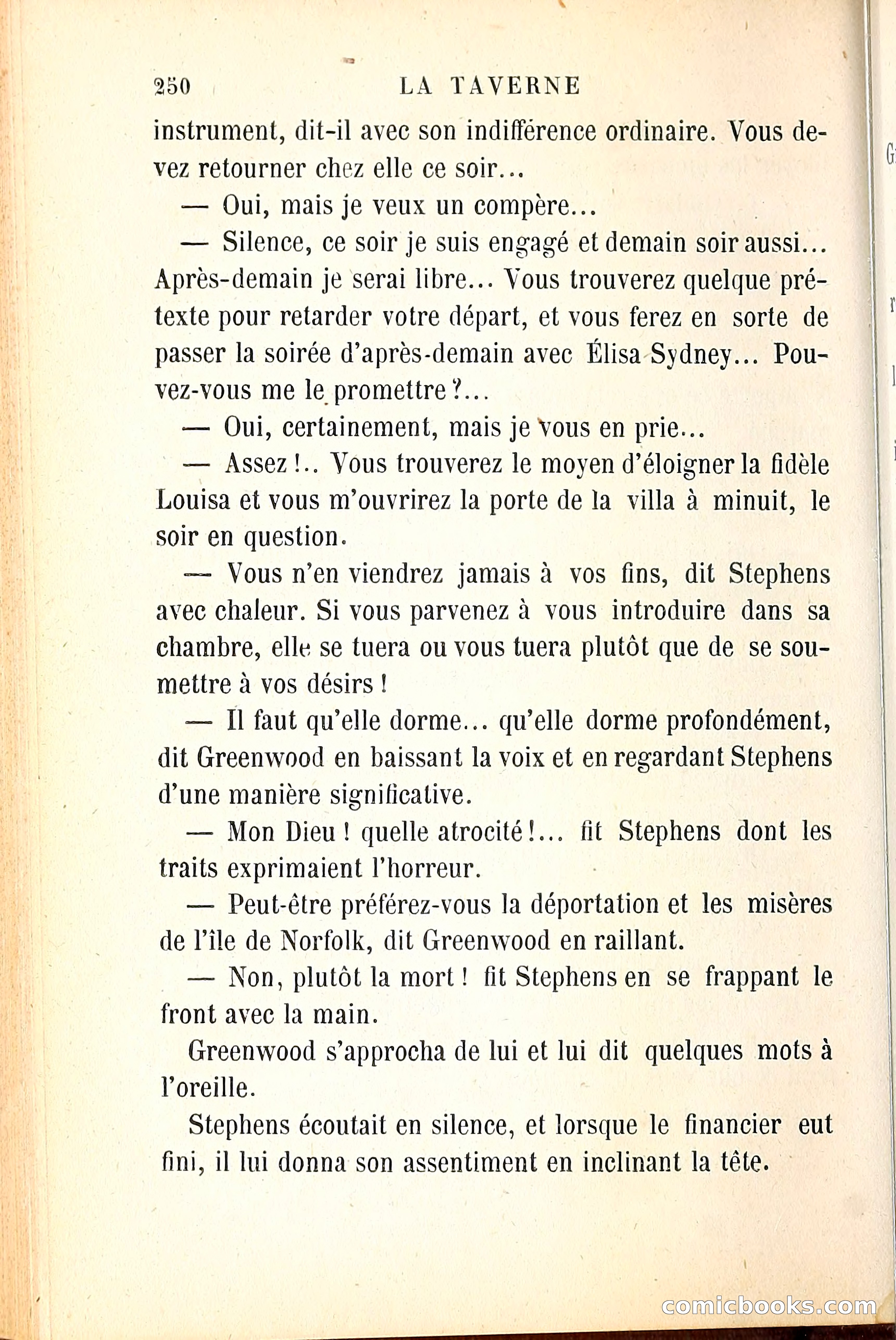 La taverne du diable (The Devil's Tavern) — page 259 of 339