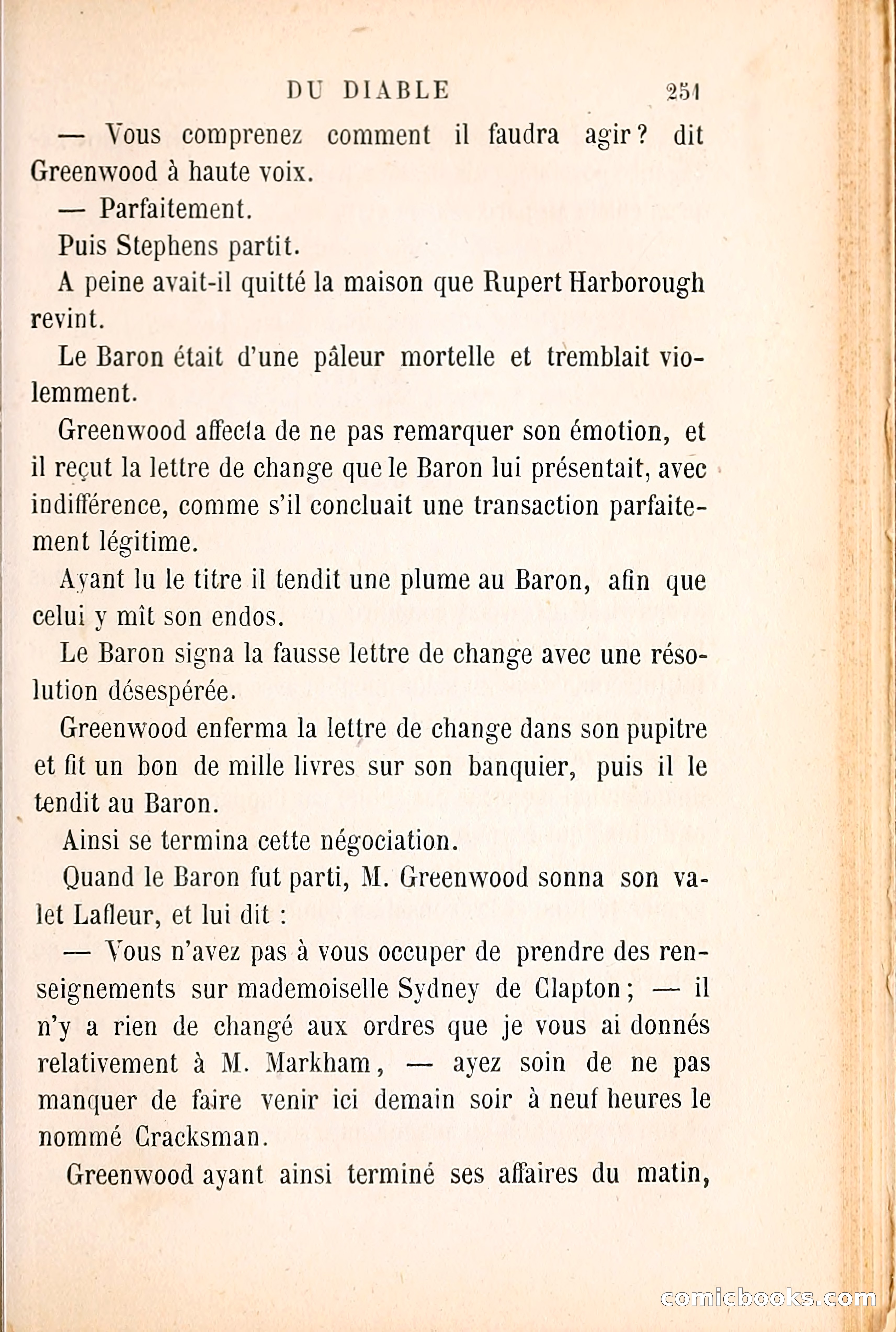 La taverne du diable (The Devil's Tavern) — page 260 of 339