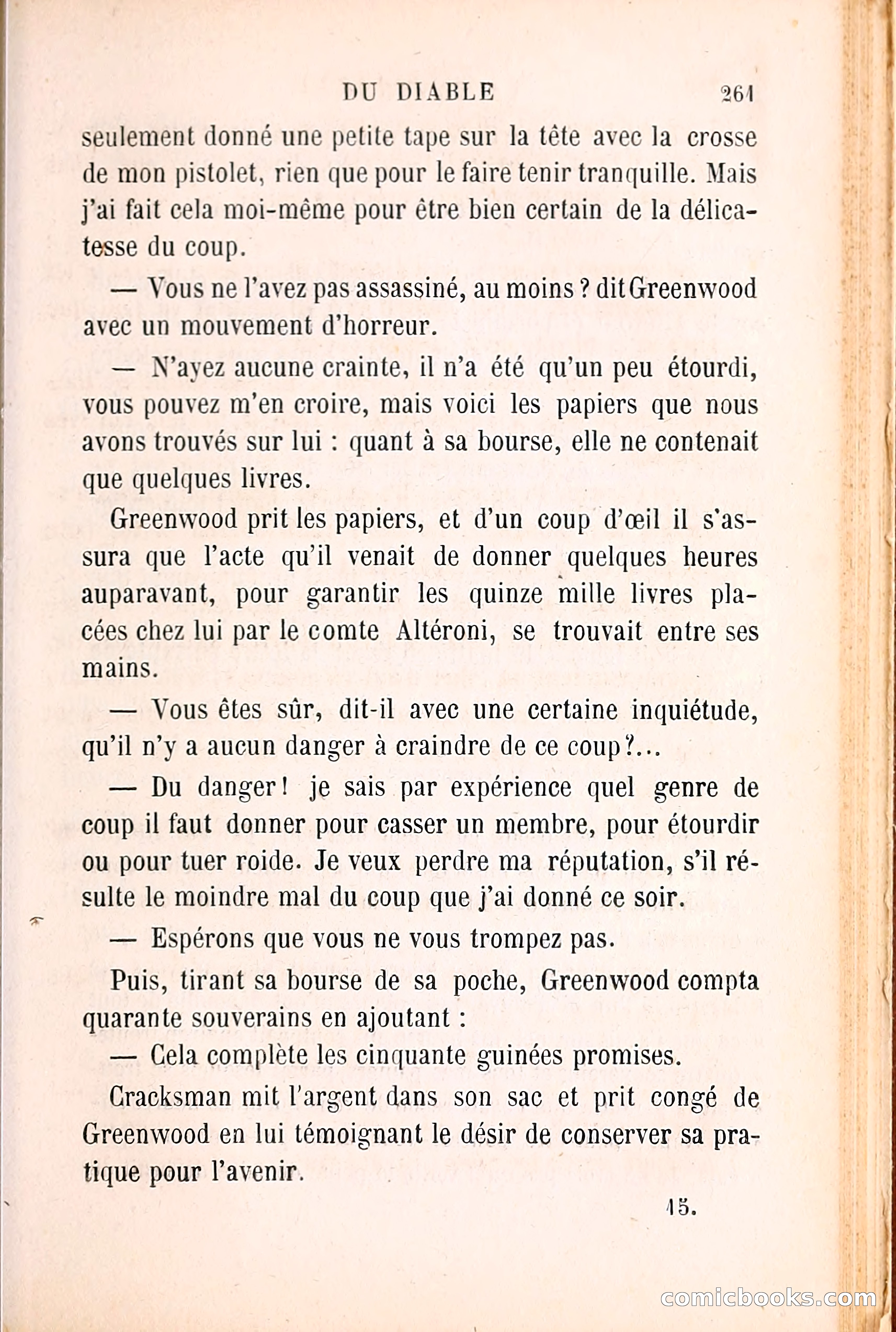 La taverne du diable (The Devil's Tavern) — page 268 of 339