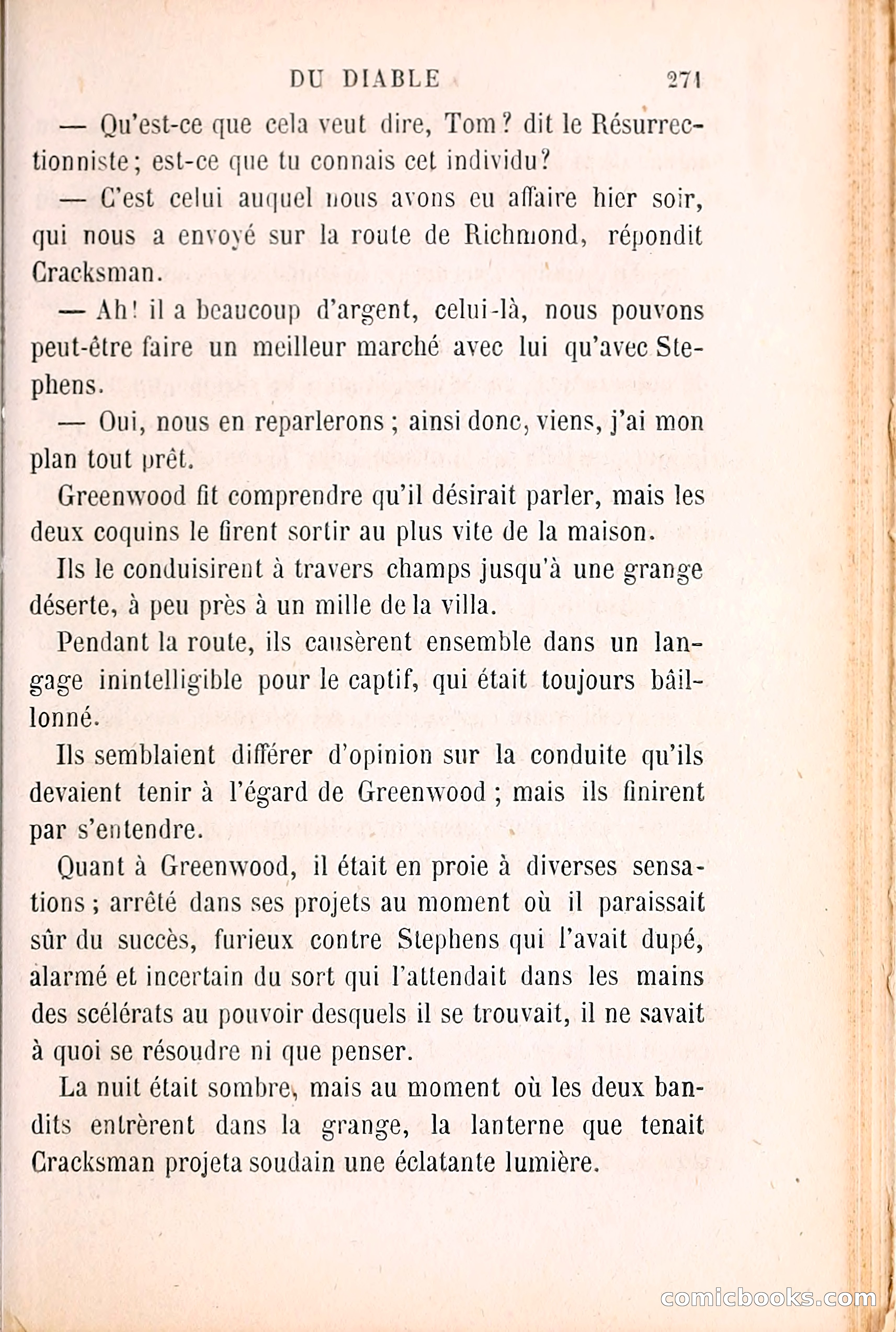 La taverne du diable (The Devil's Tavern) — page 278 of 339