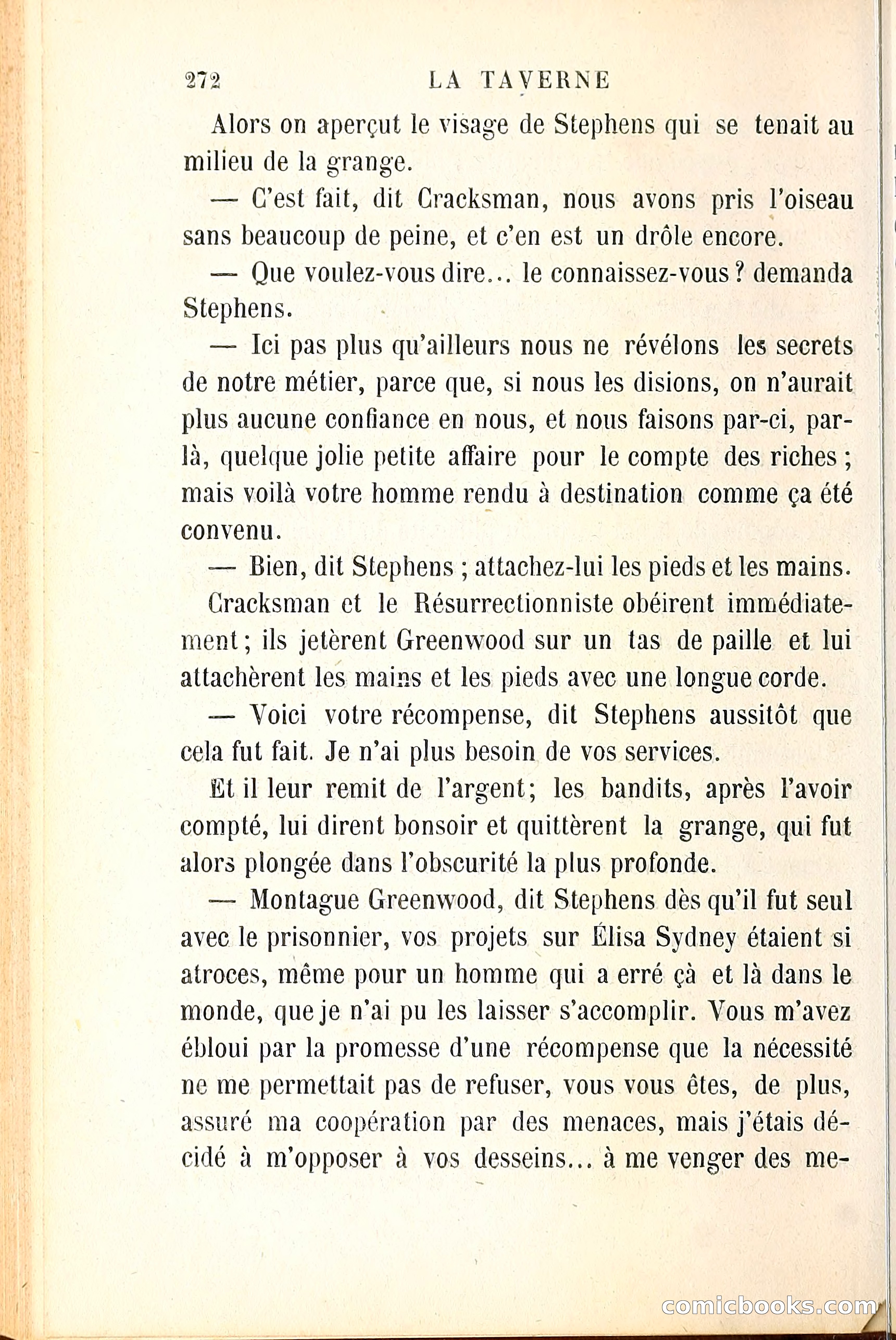 La taverne du diable (The Devil's Tavern) — page 279 of 339