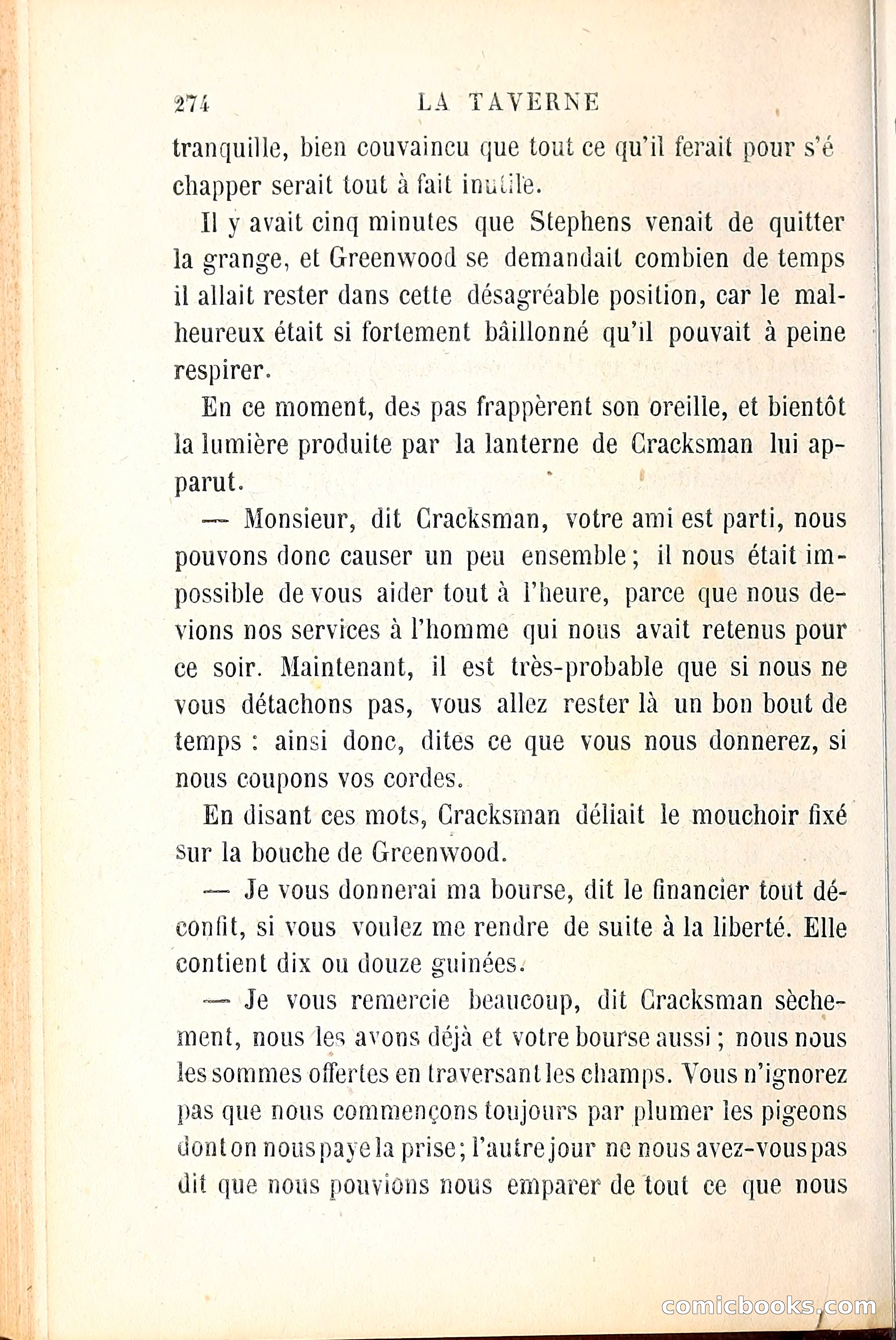 La taverne du diable (The Devil's Tavern) — page 281 of 339