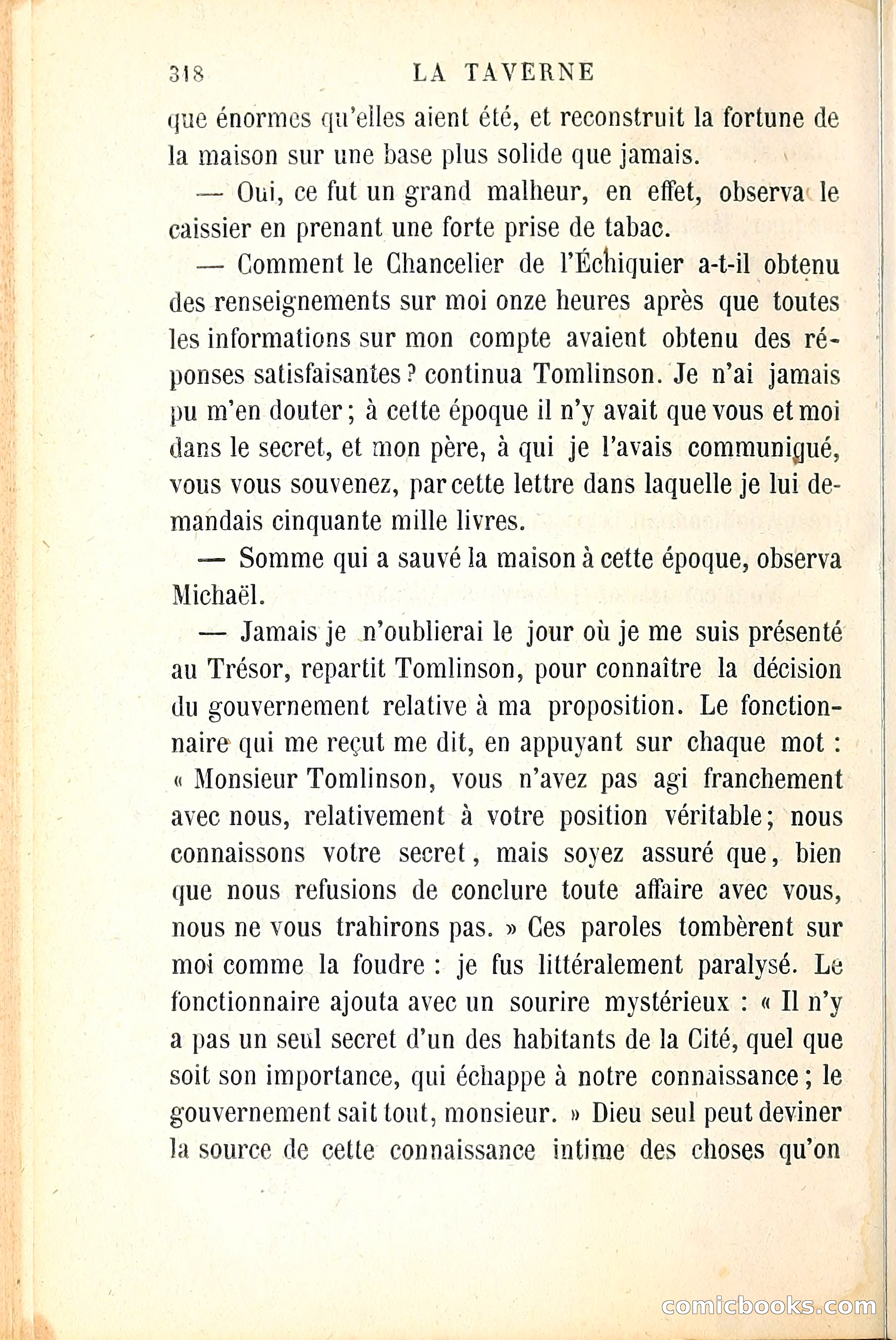 La taverne du diable (The Devil's Tavern) — page 325 of 339