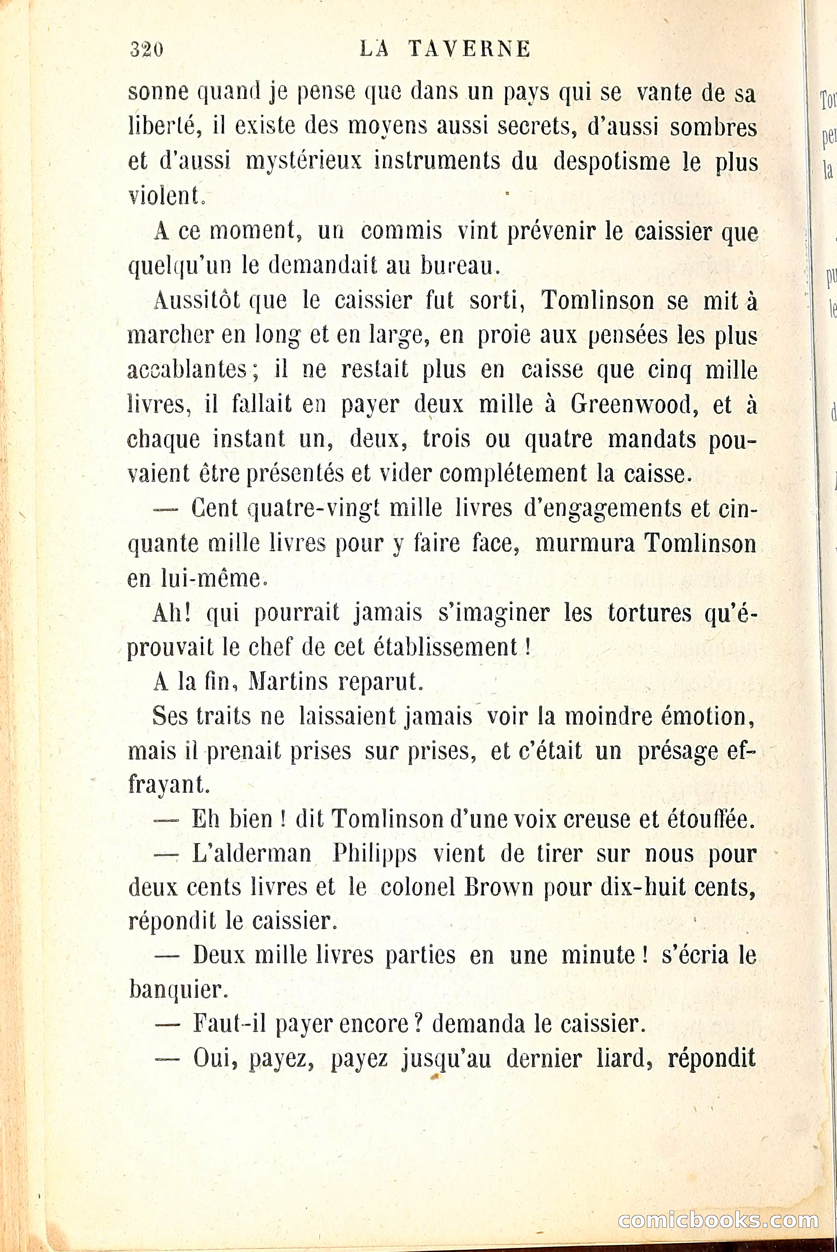 La taverne du diable (The Devil's Tavern) — page 327 of 339