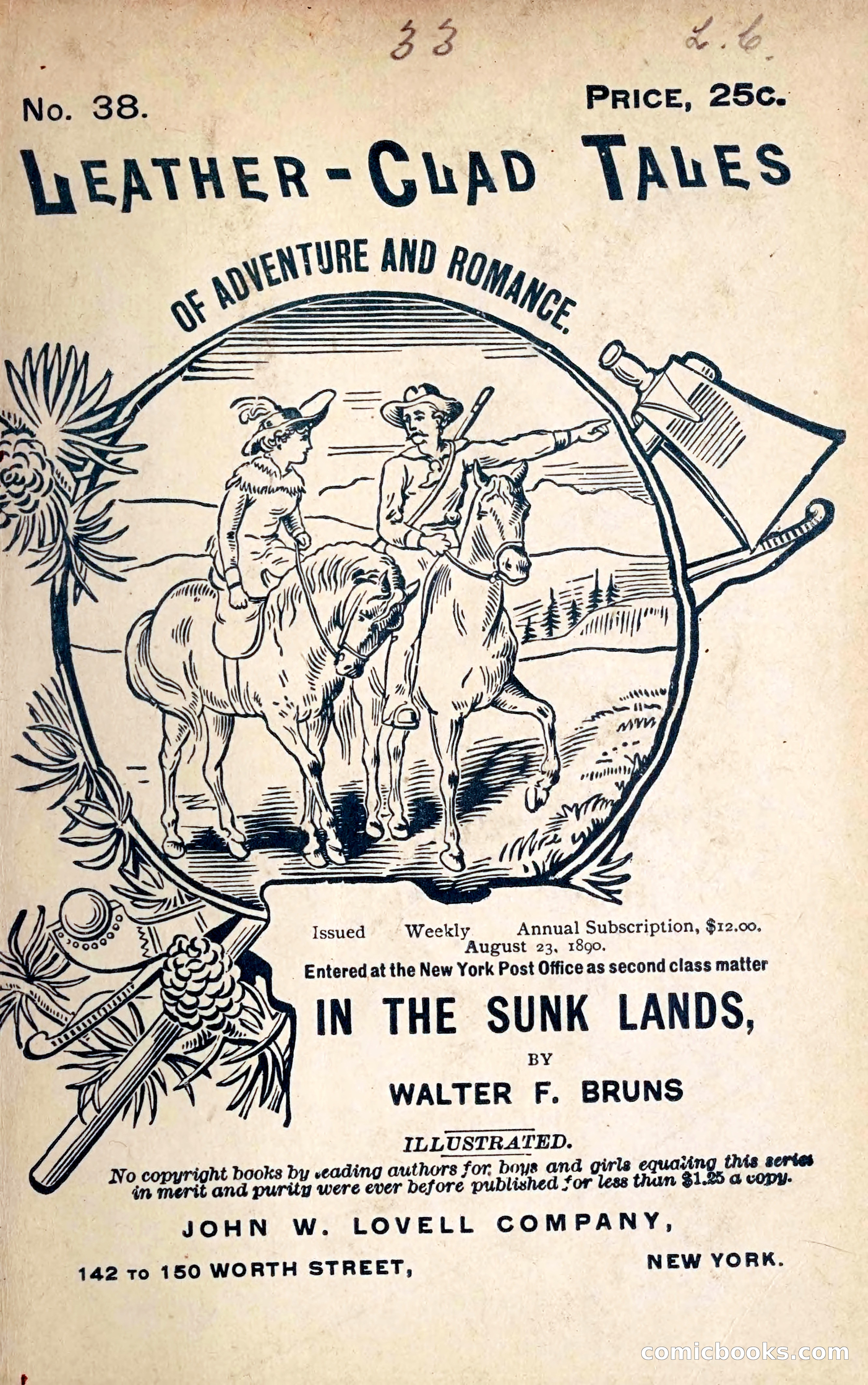 Leather-Clad Tales of Adventure and Romance, No. 38
