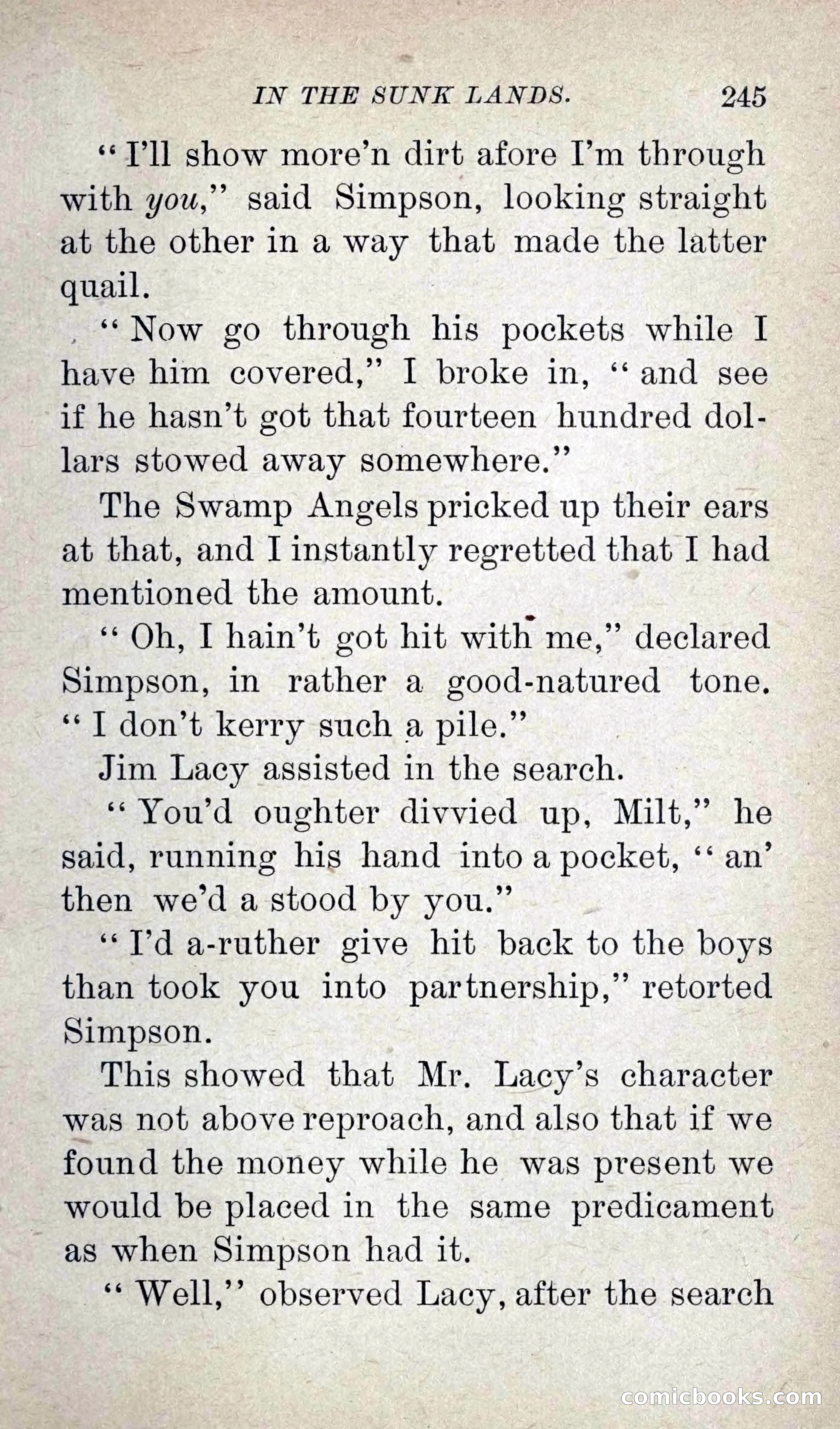 Leather-Clad Tales of Adventure and Romance, No. 38 — page 255 of 288