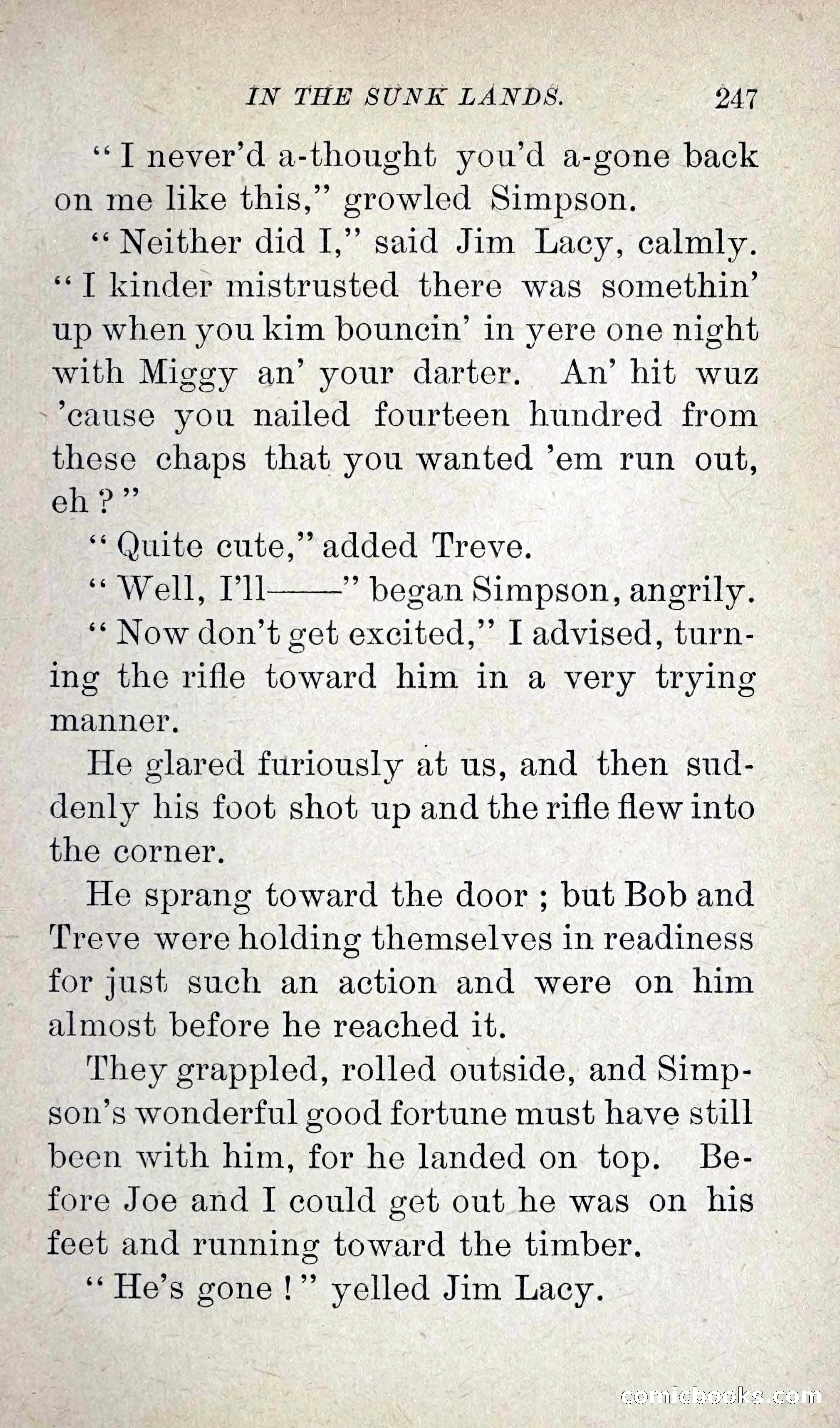 Leather-Clad Tales of Adventure and Romance, No. 38 — page 257 of 288