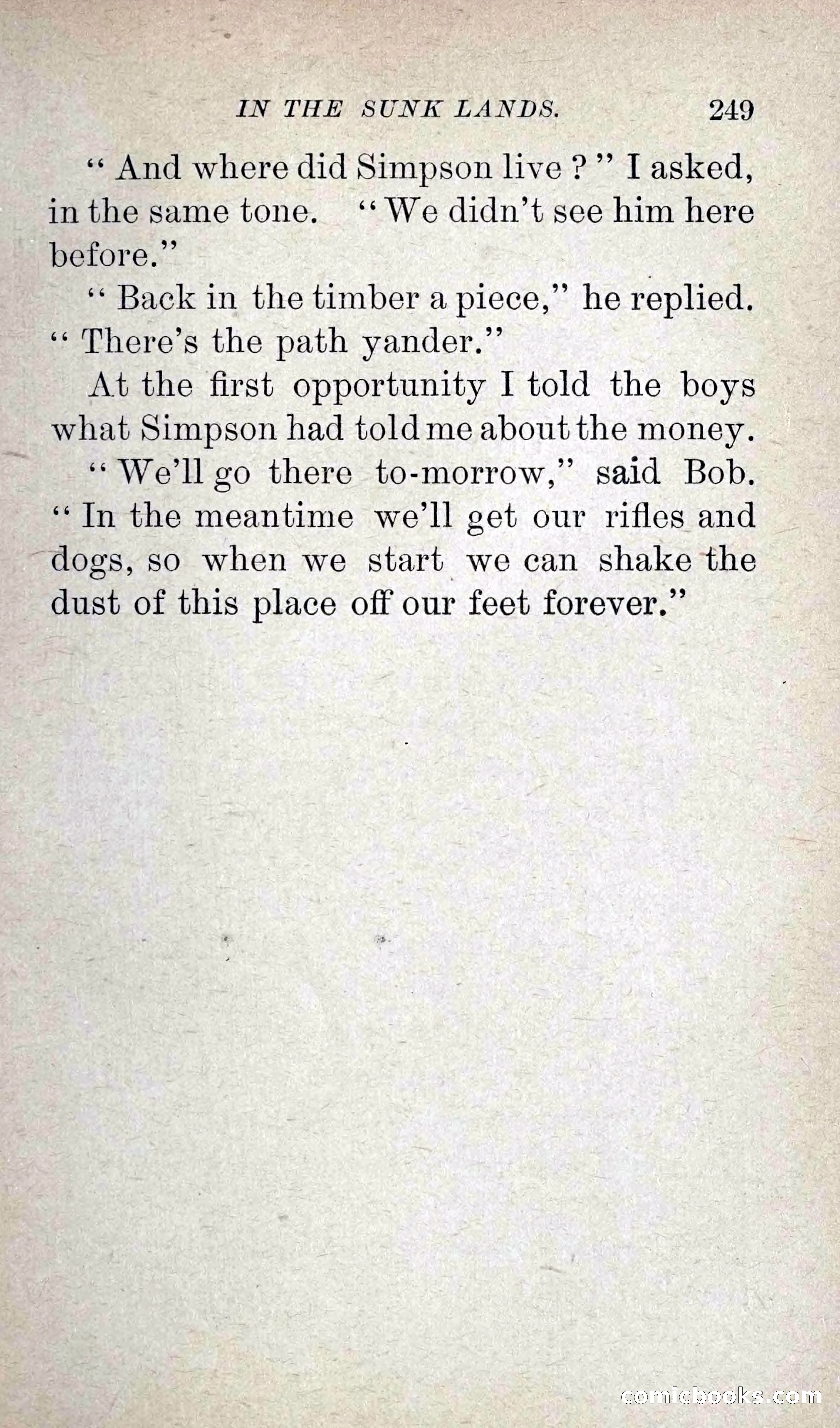 Leather-Clad Tales of Adventure and Romance, No. 38 — page 259 of 288