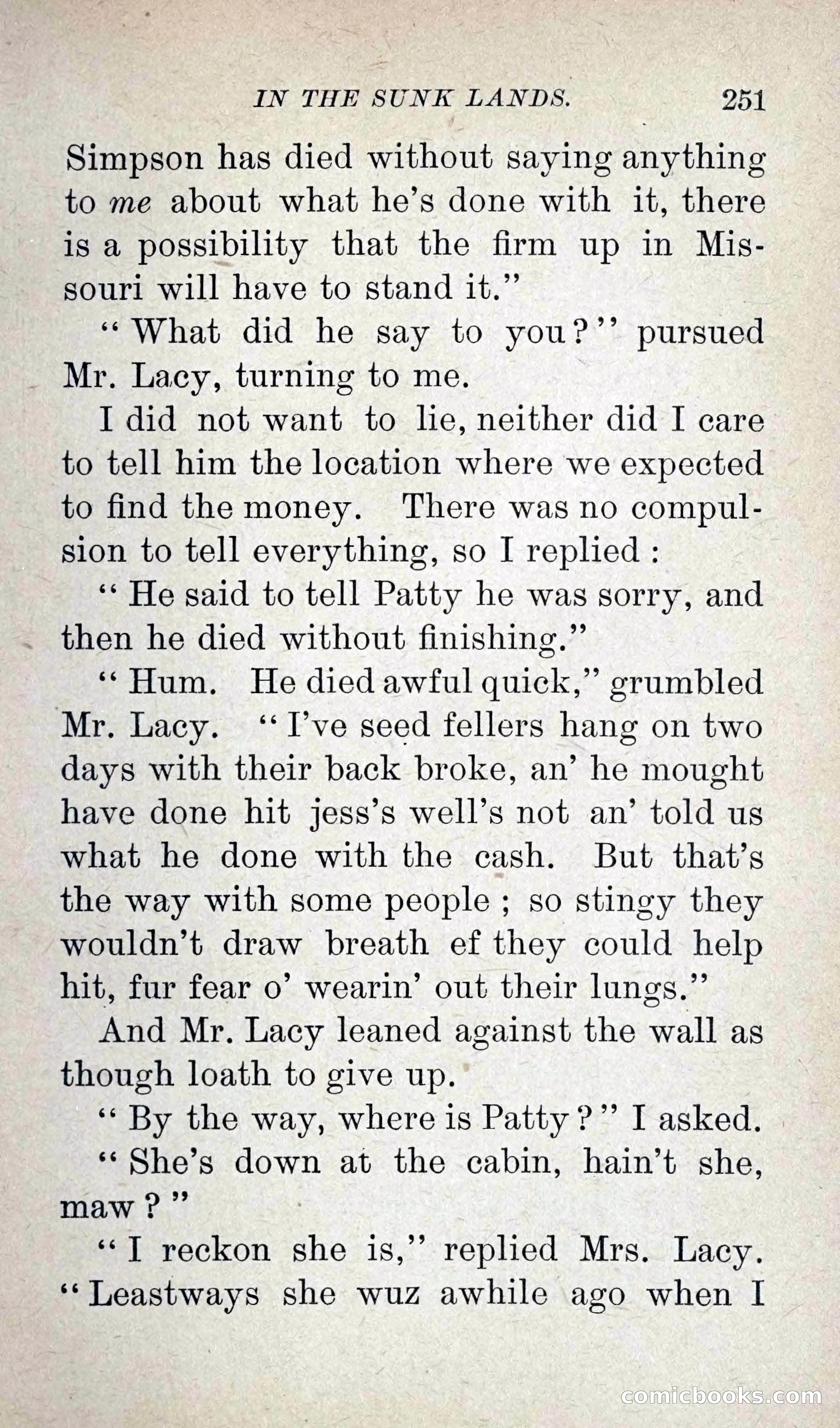 Leather-Clad Tales of Adventure and Romance, No. 38 — page 261 of 288