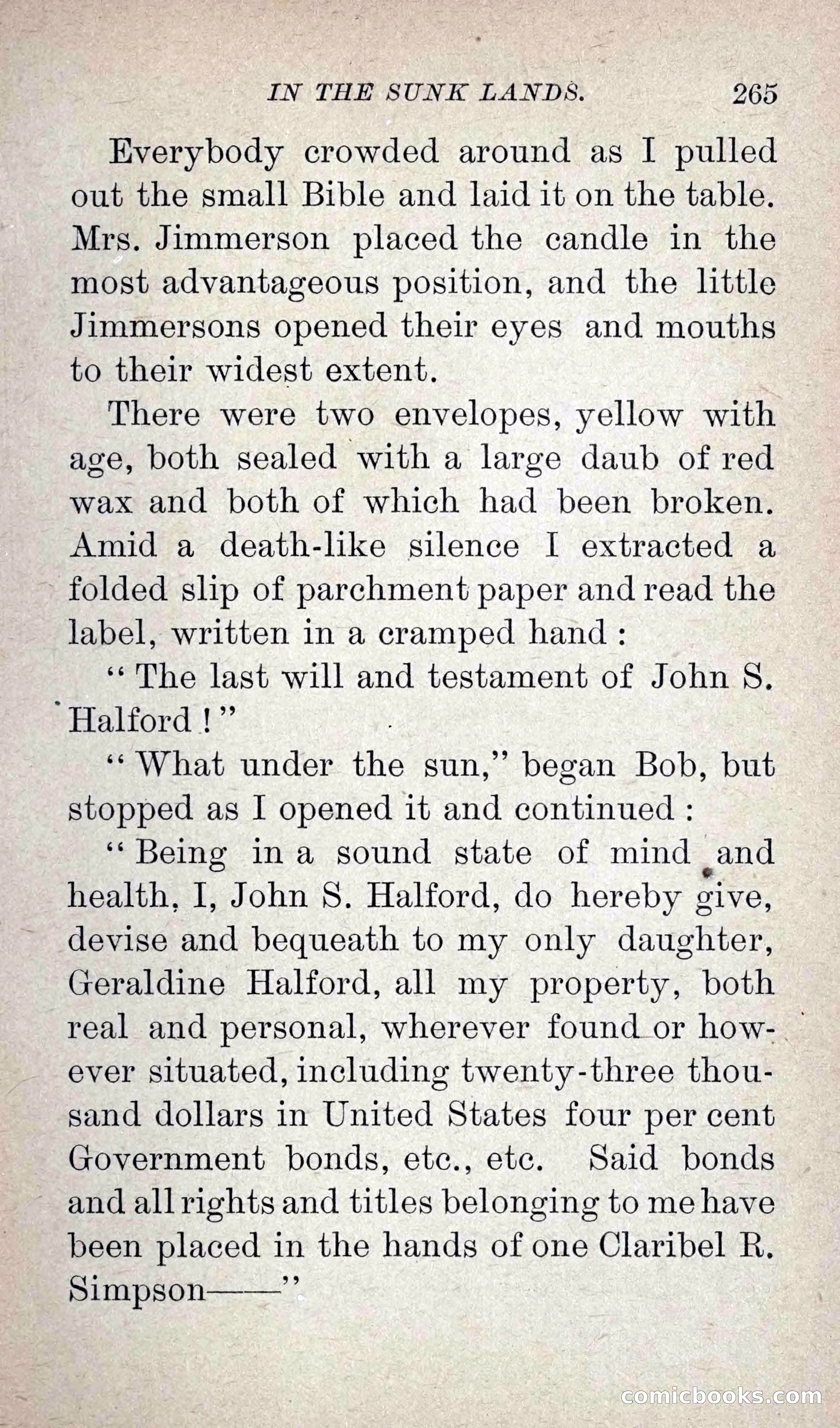 Leather-Clad Tales of Adventure and Romance, No. 38 — page 275 of 288