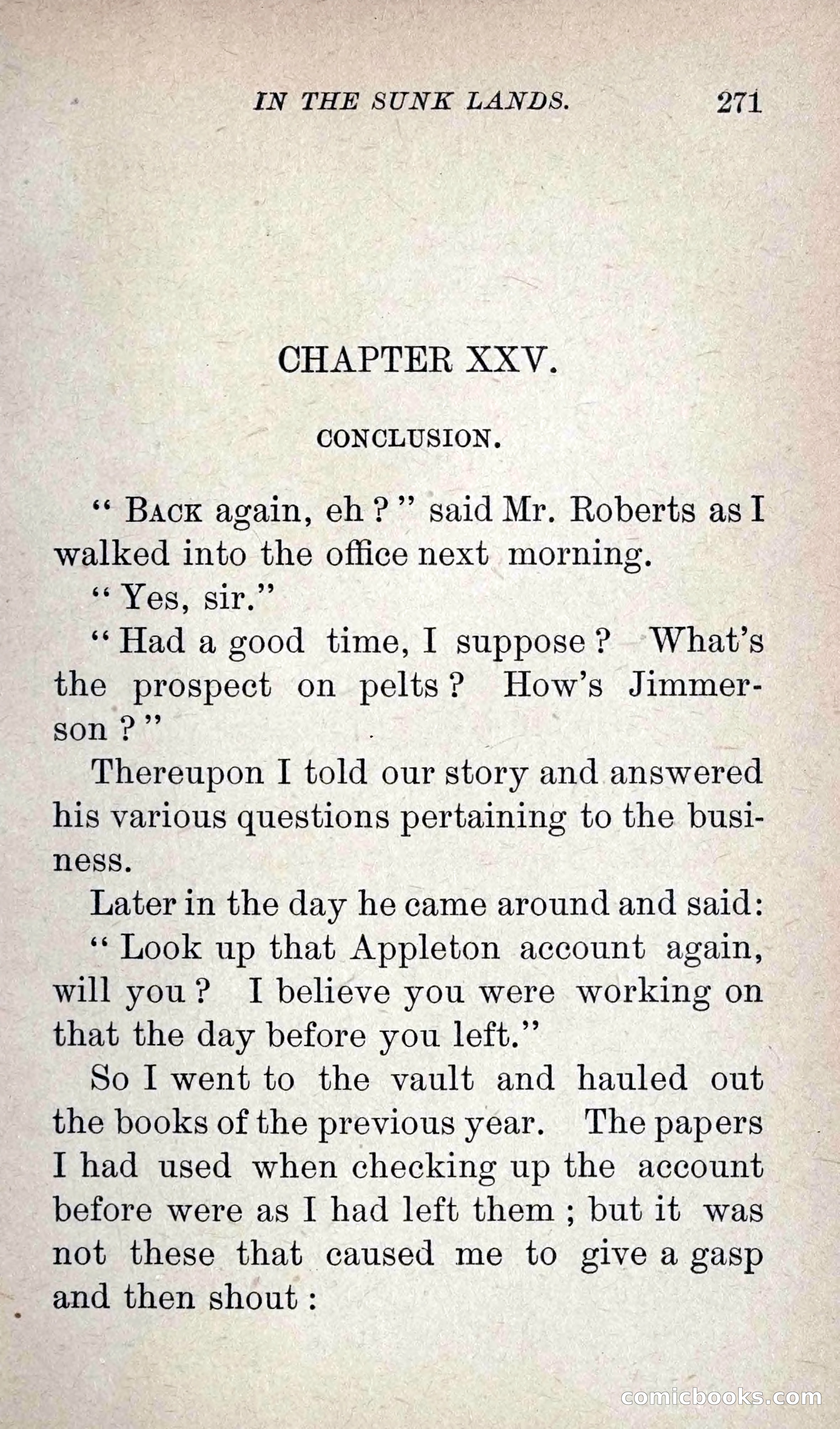 Leather-Clad Tales of Adventure and Romance, No. 38 — page 281 of 288