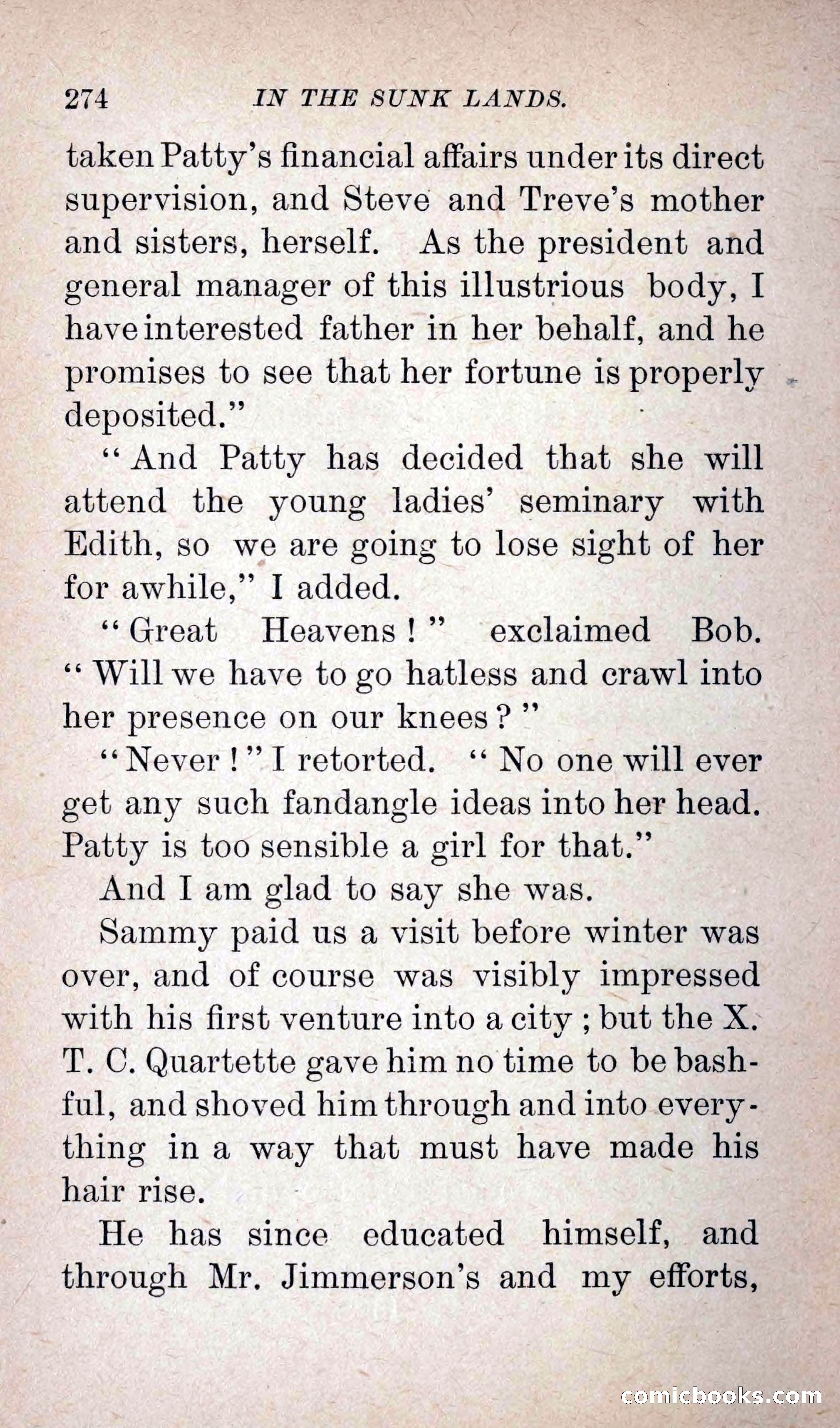 Leather-Clad Tales of Adventure and Romance, No. 38 — page 284 of 288