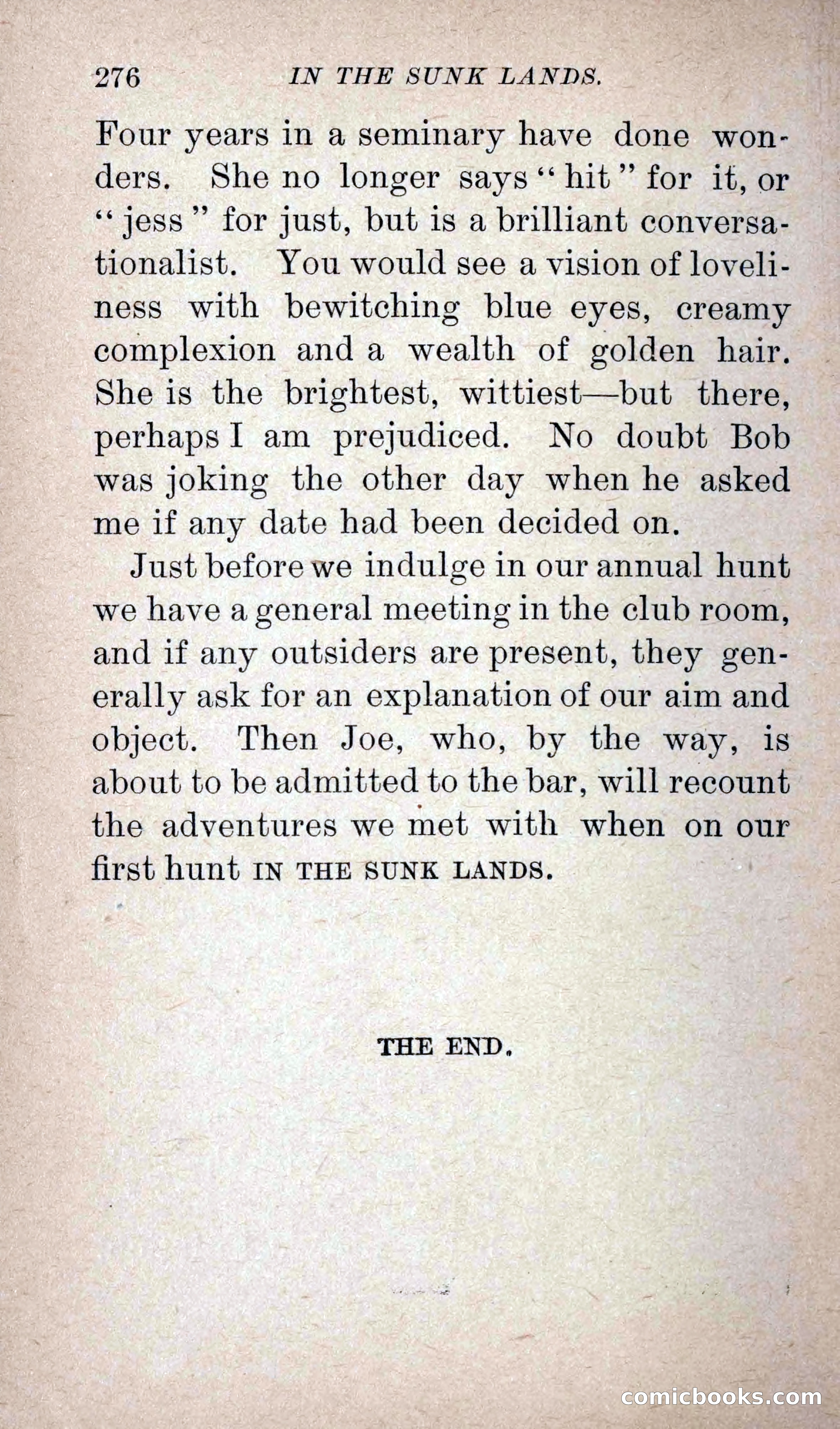Leather-Clad Tales of Adventure and Romance, No. 38 — page 286 of 288