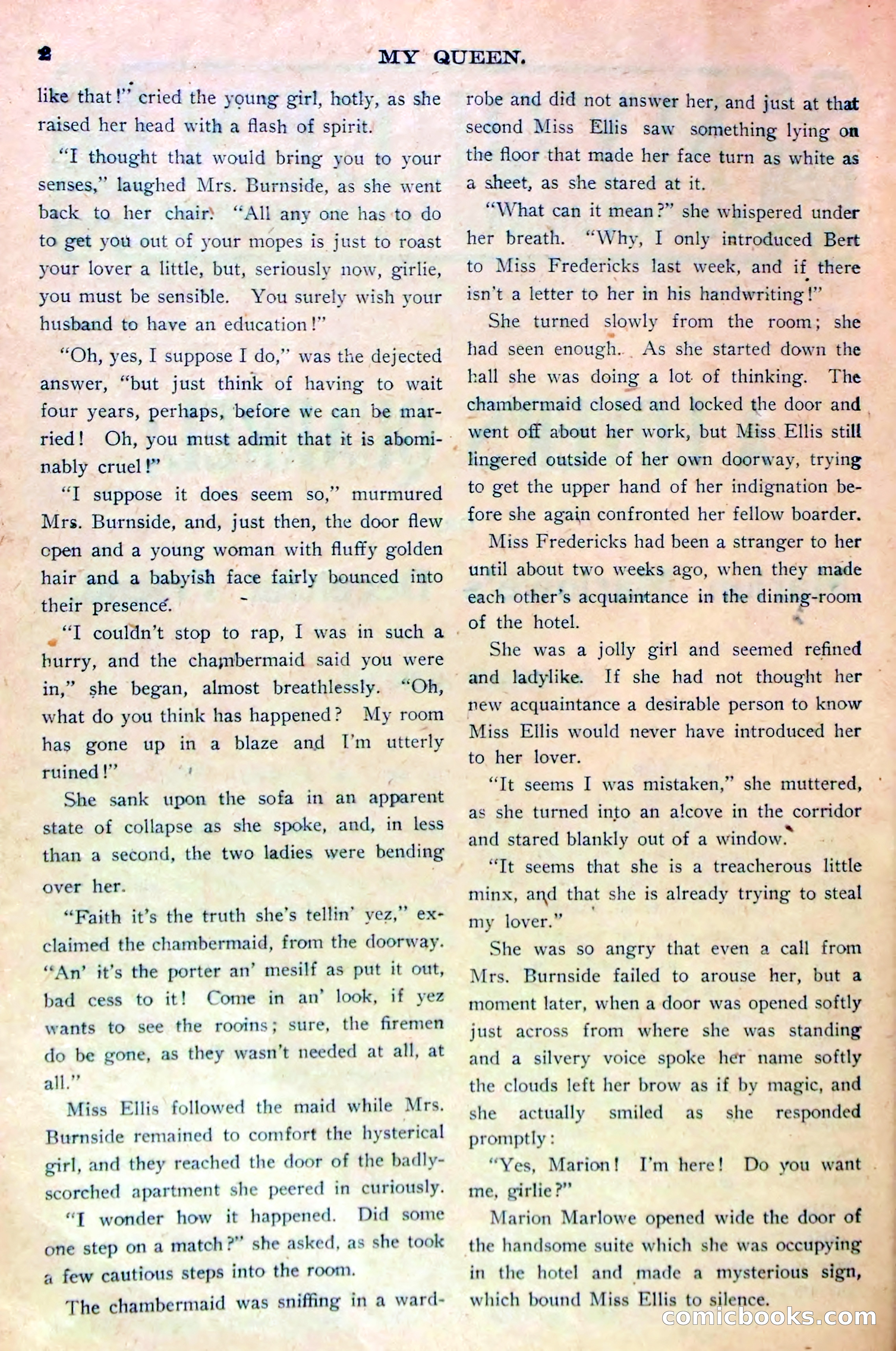 A Lover's Quarrel, or Marion Marlowe's Deceitful Friend — page 5 of 37