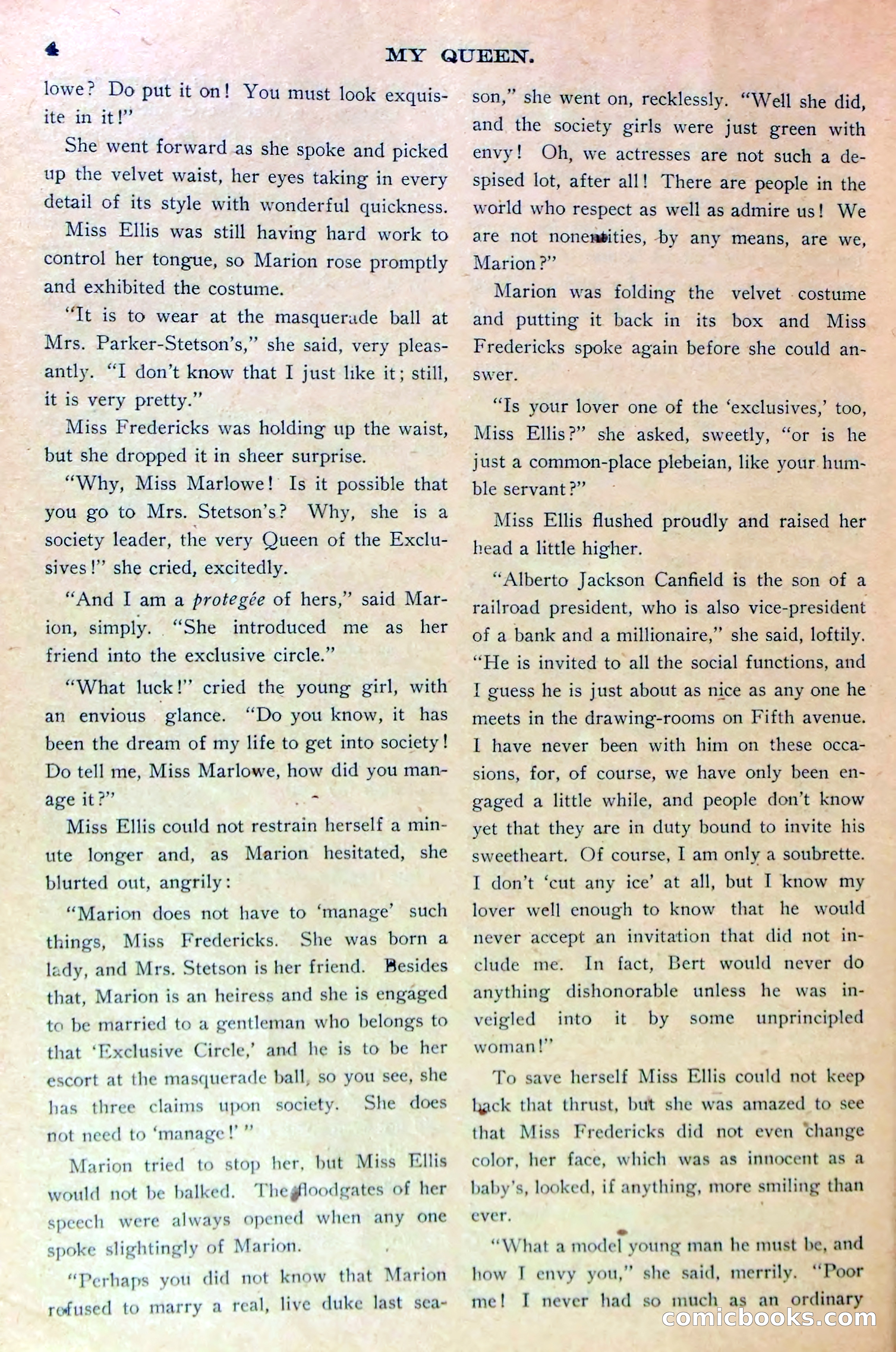 A Lover's Quarrel, or Marion Marlowe's Deceitful Friend — page 7 of 37