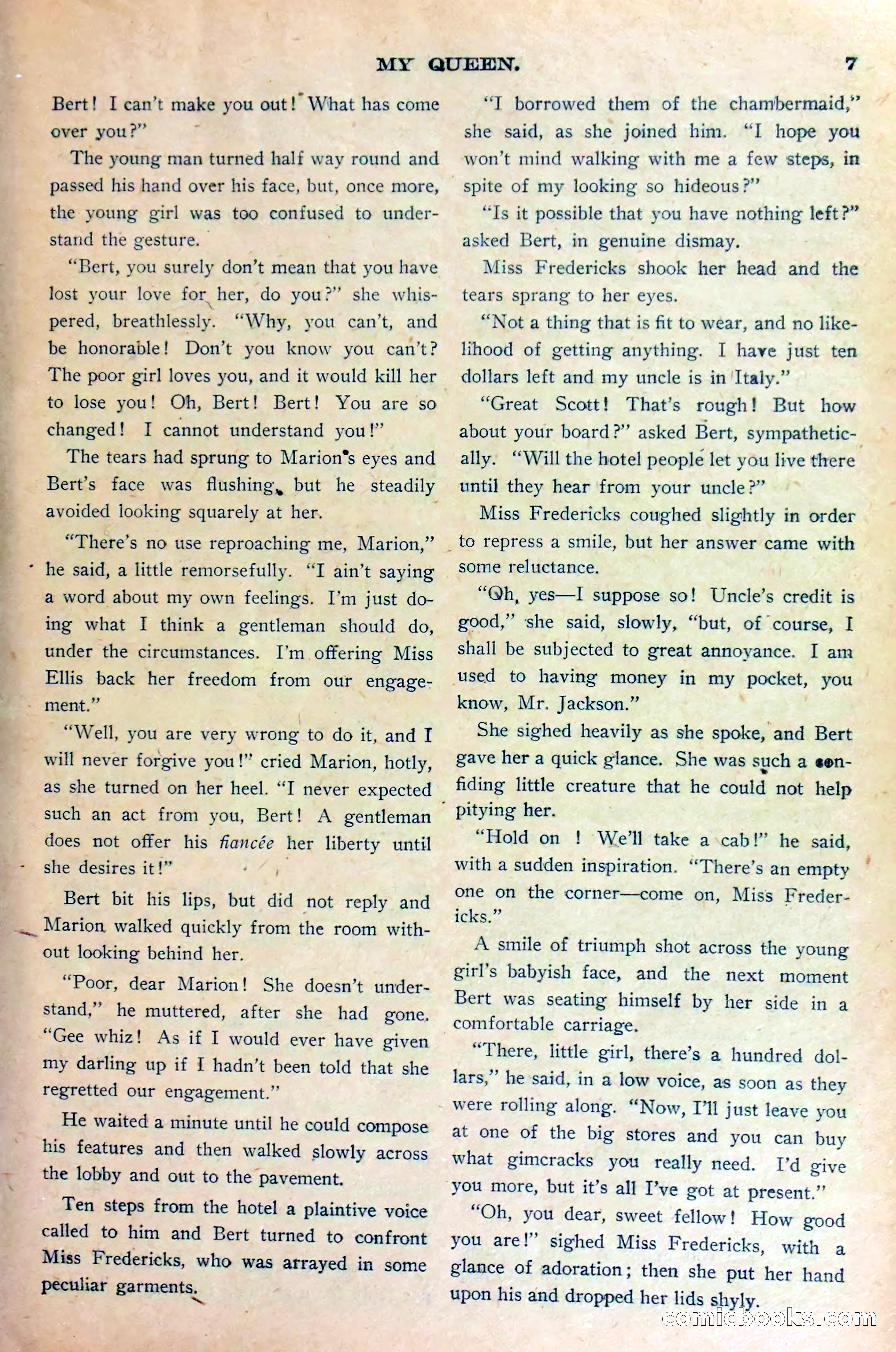 A Lover's Quarrel, or Marion Marlowe's Deceitful Friend — page 10 of 37