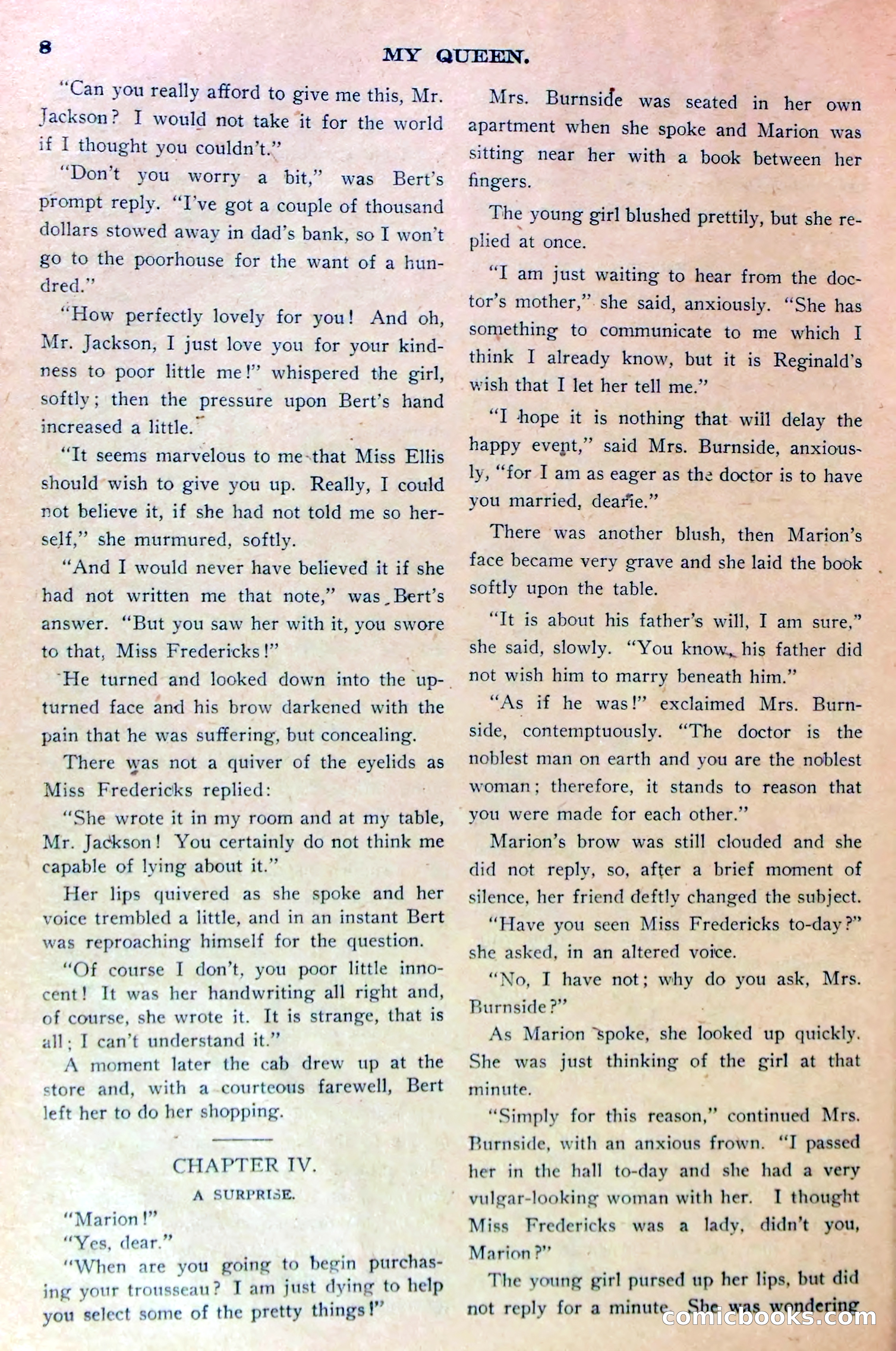 A Lover's Quarrel, or Marion Marlowe's Deceitful Friend — page 11 of 37