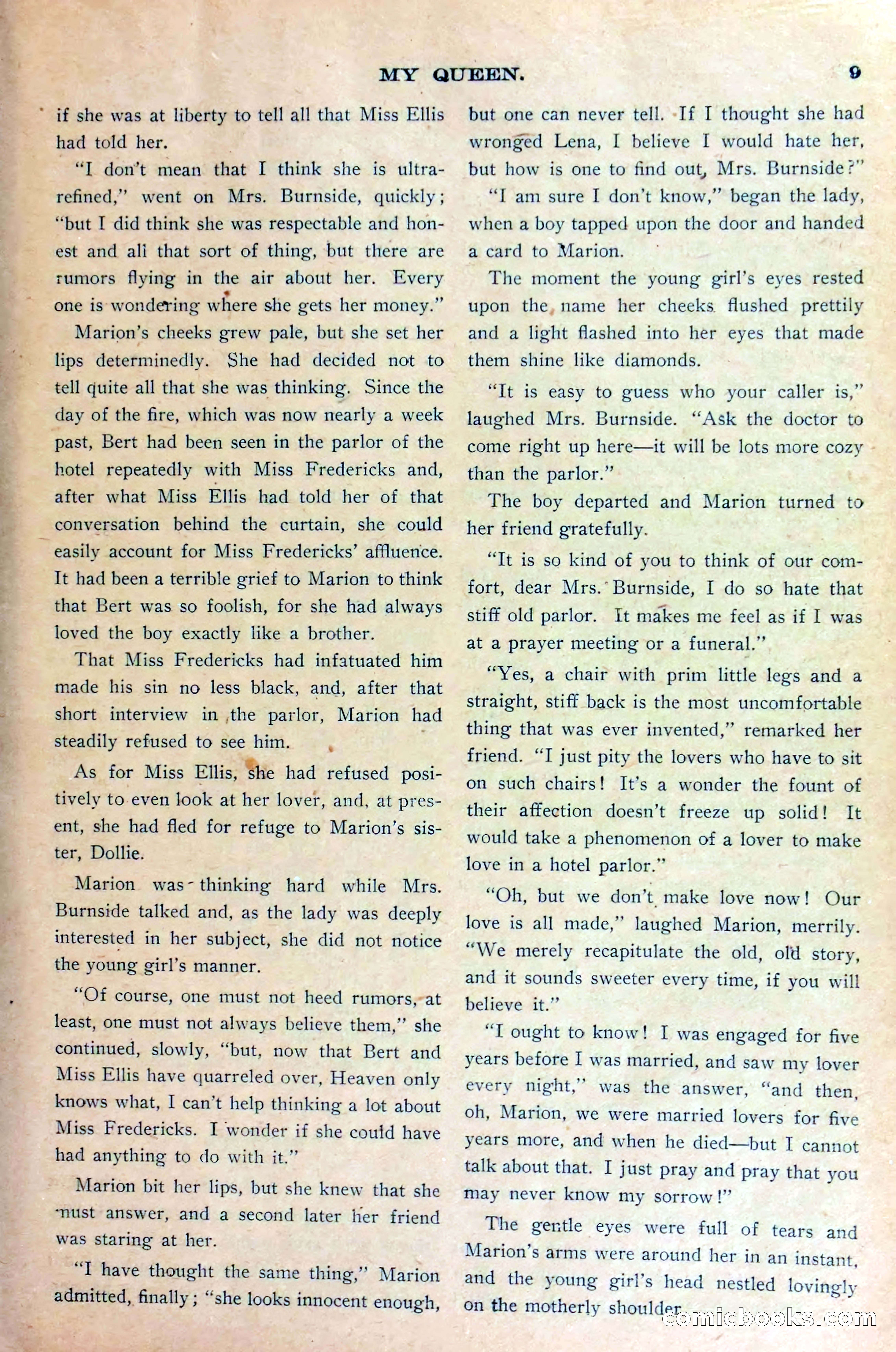 A Lover's Quarrel, or Marion Marlowe's Deceitful Friend — page 12 of 37