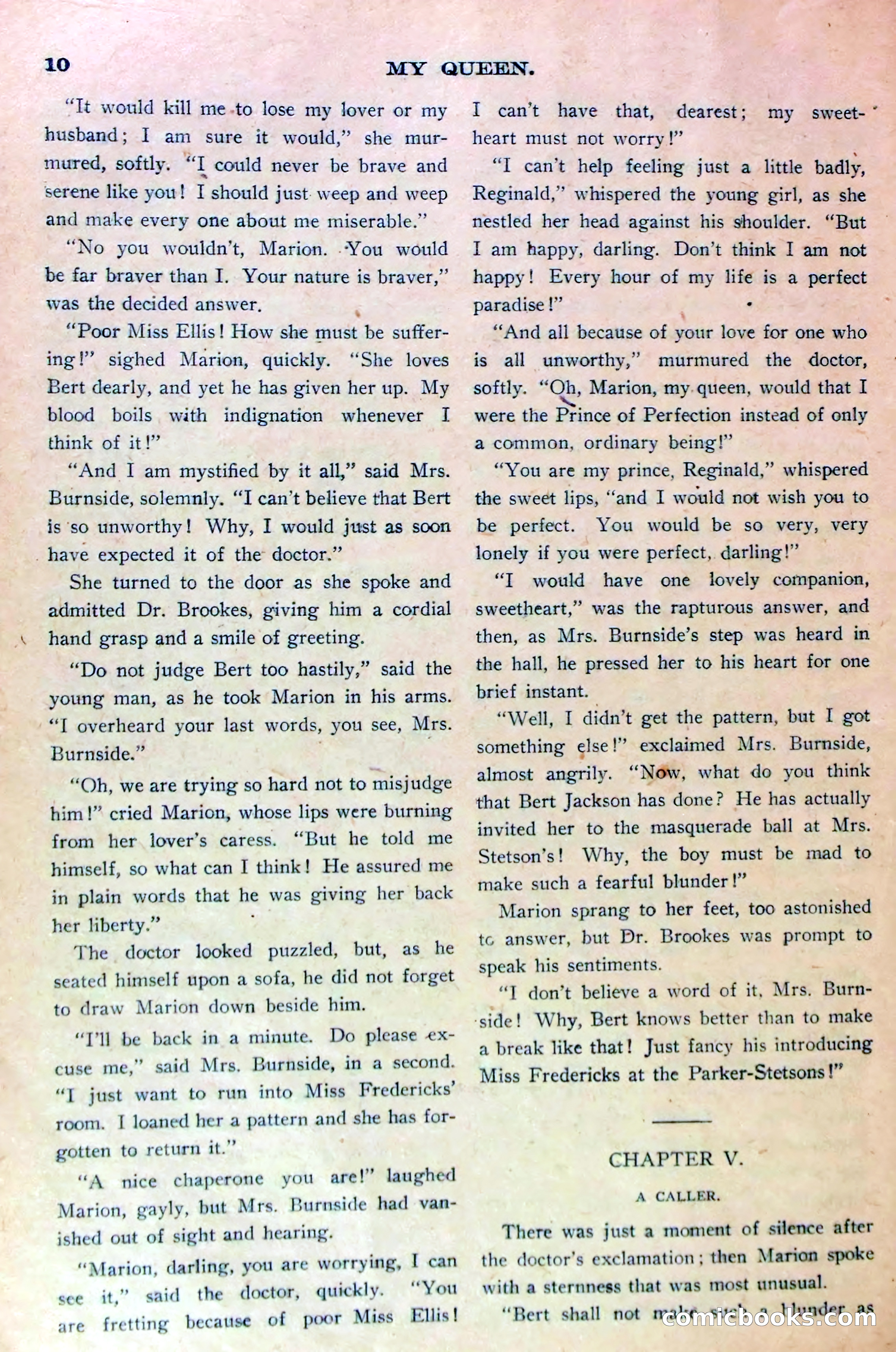 A Lover's Quarrel, or Marion Marlowe's Deceitful Friend — page 13 of 37