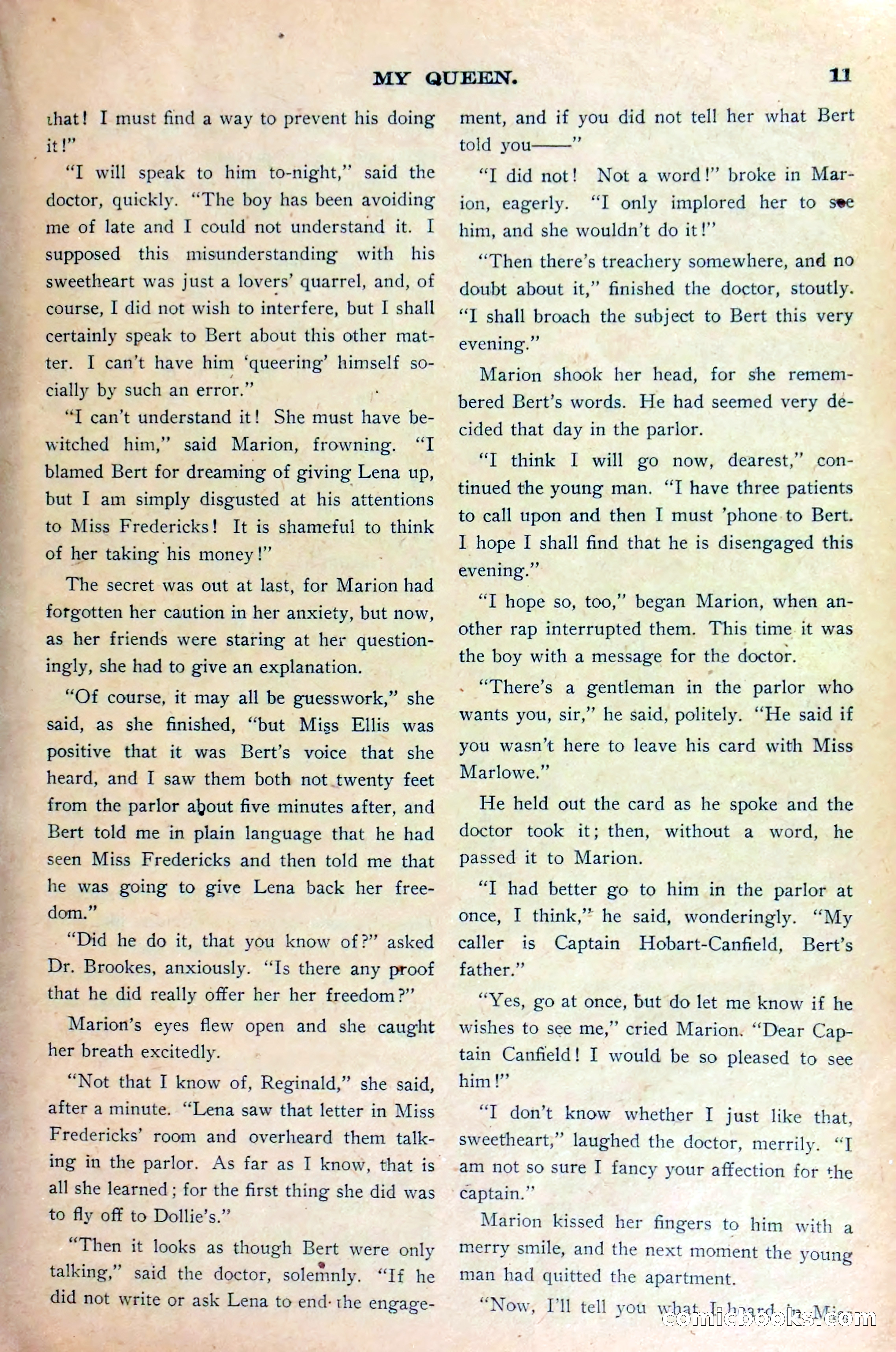 A Lover's Quarrel, or Marion Marlowe's Deceitful Friend — page 14 of 37